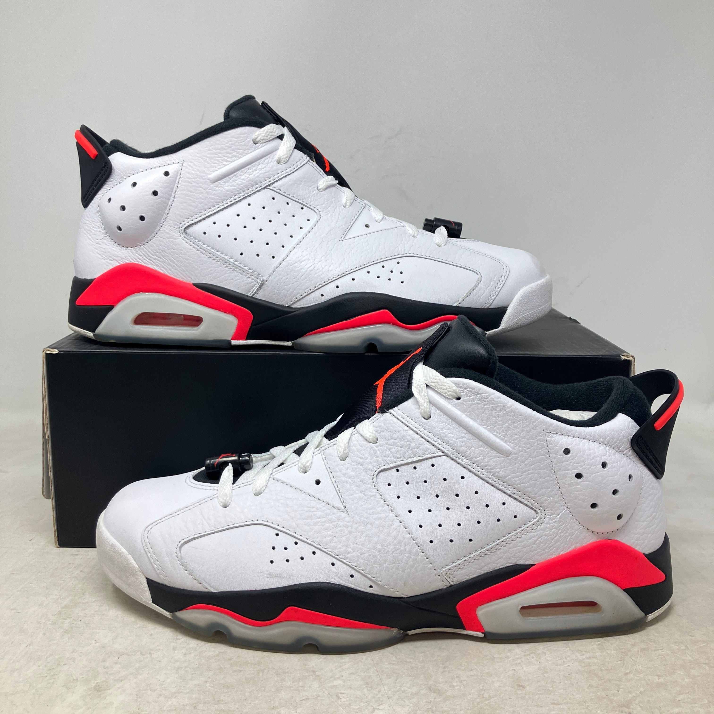 Jordan 6 Retro Low Infrared White