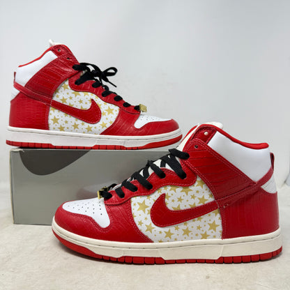 Nike Dunk High Pro SB Supreme Red Stars