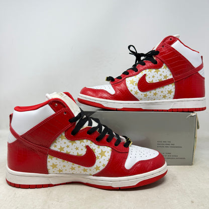 Nike Dunk High Pro SB Supreme Red Stars