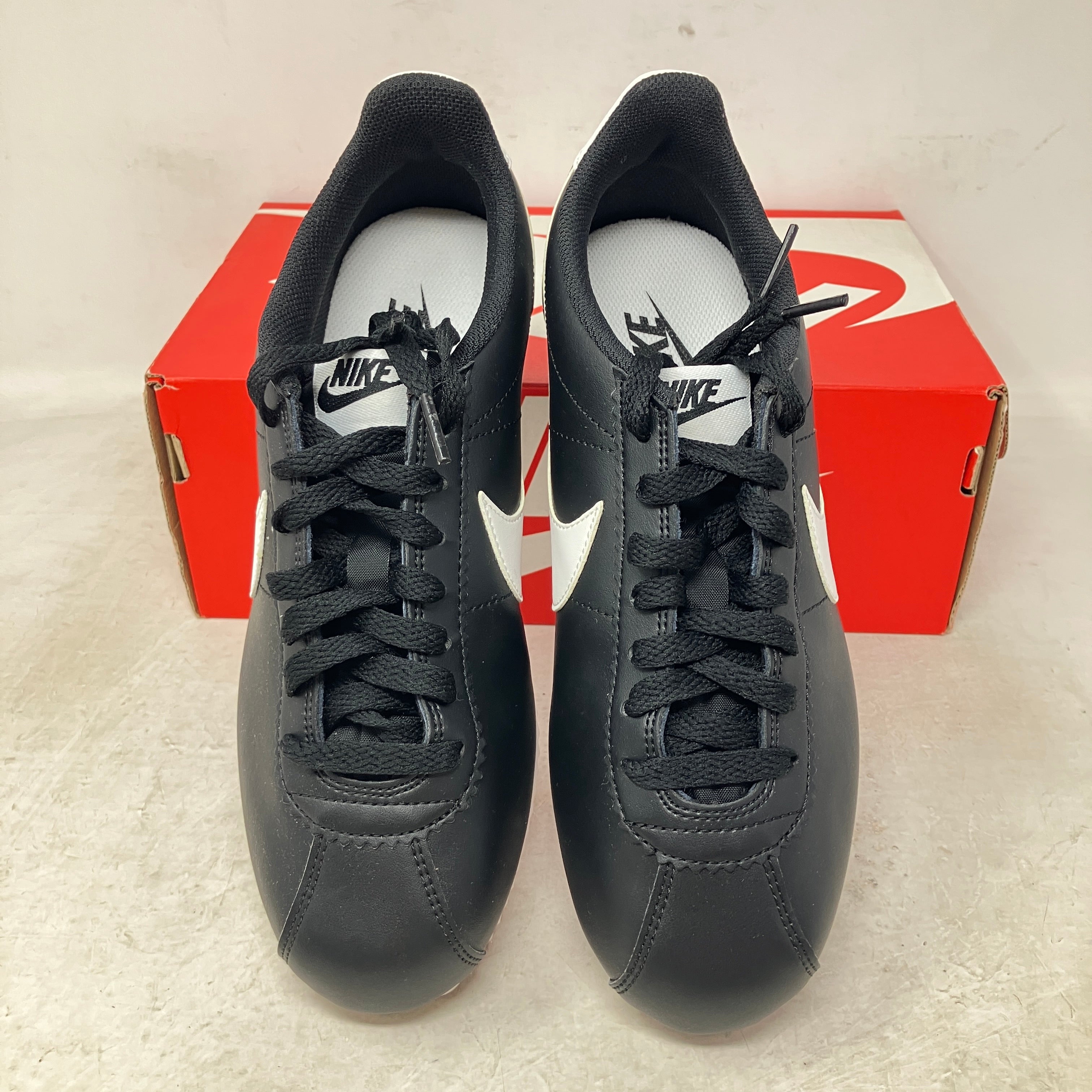 Nike Classic Cortez Black White (Women's)
