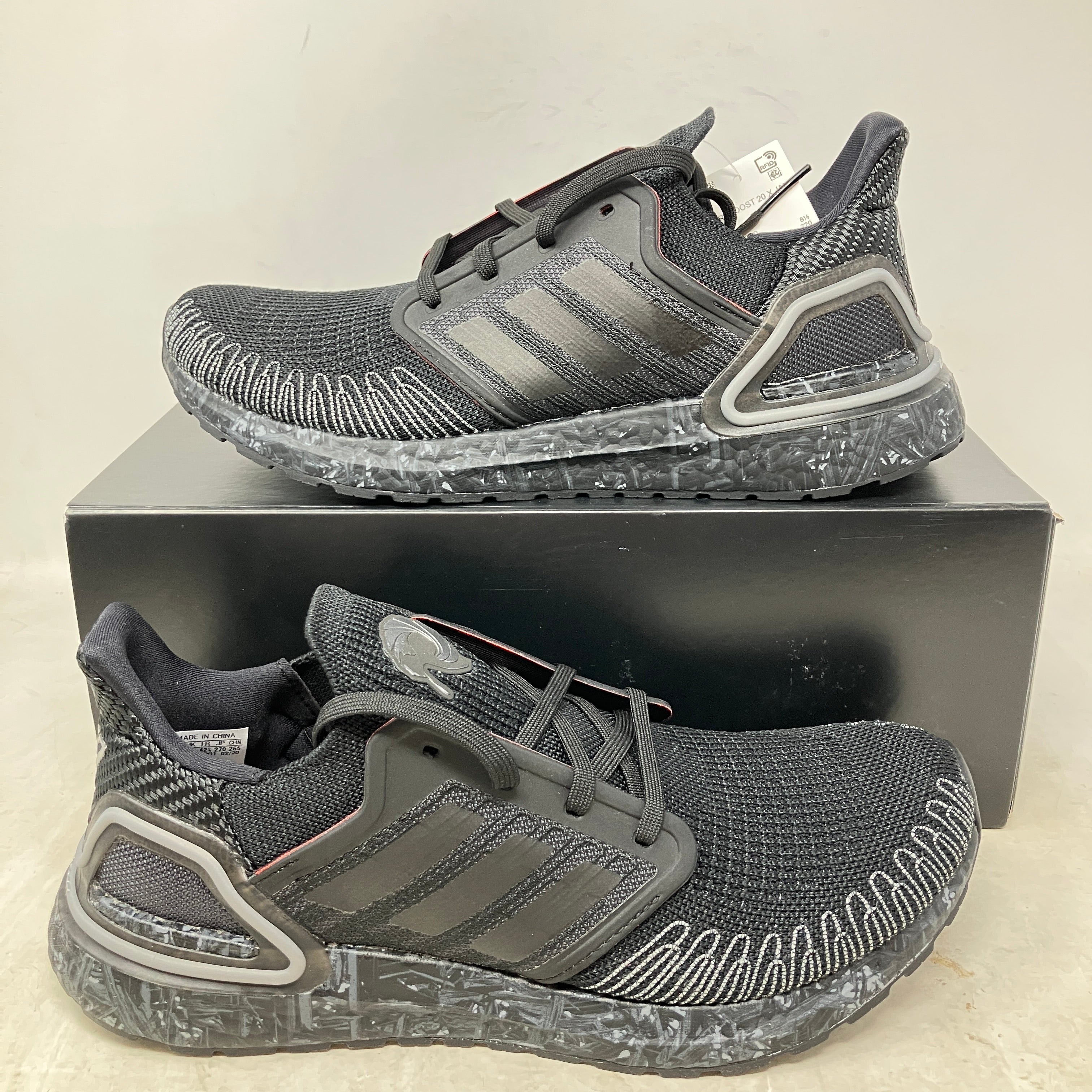 adidas Ultra Boost 20 James Bond 007 No Time to Die Black Grey