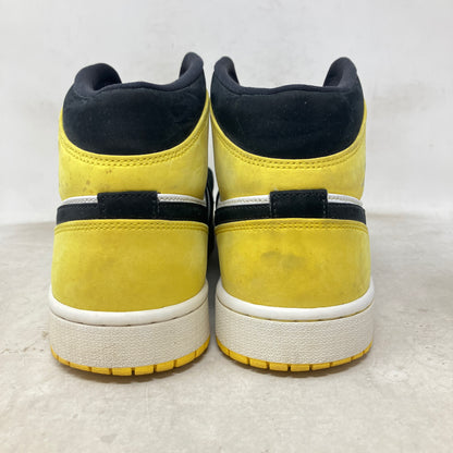 Jordan 1 Mid Yellow Toe Black