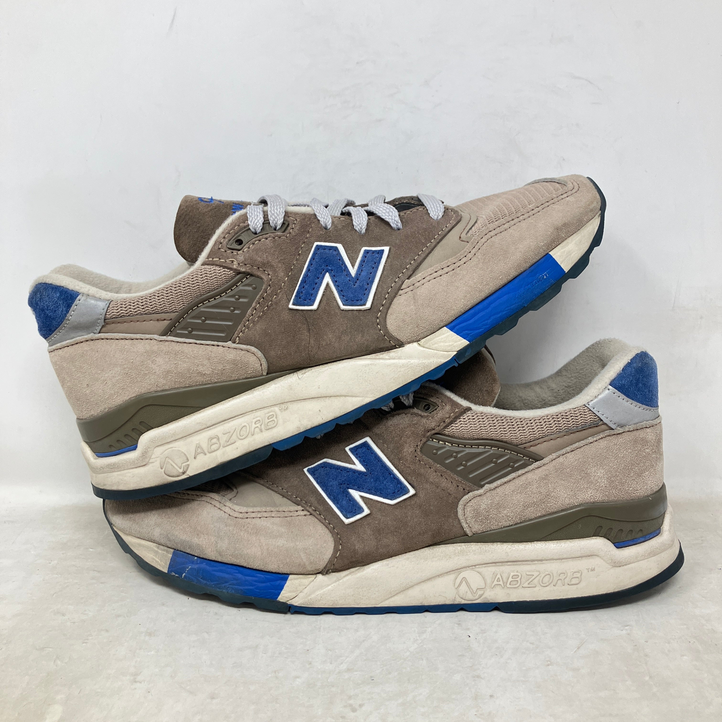 New Balance J. Crew 998 Made in USA Pebble