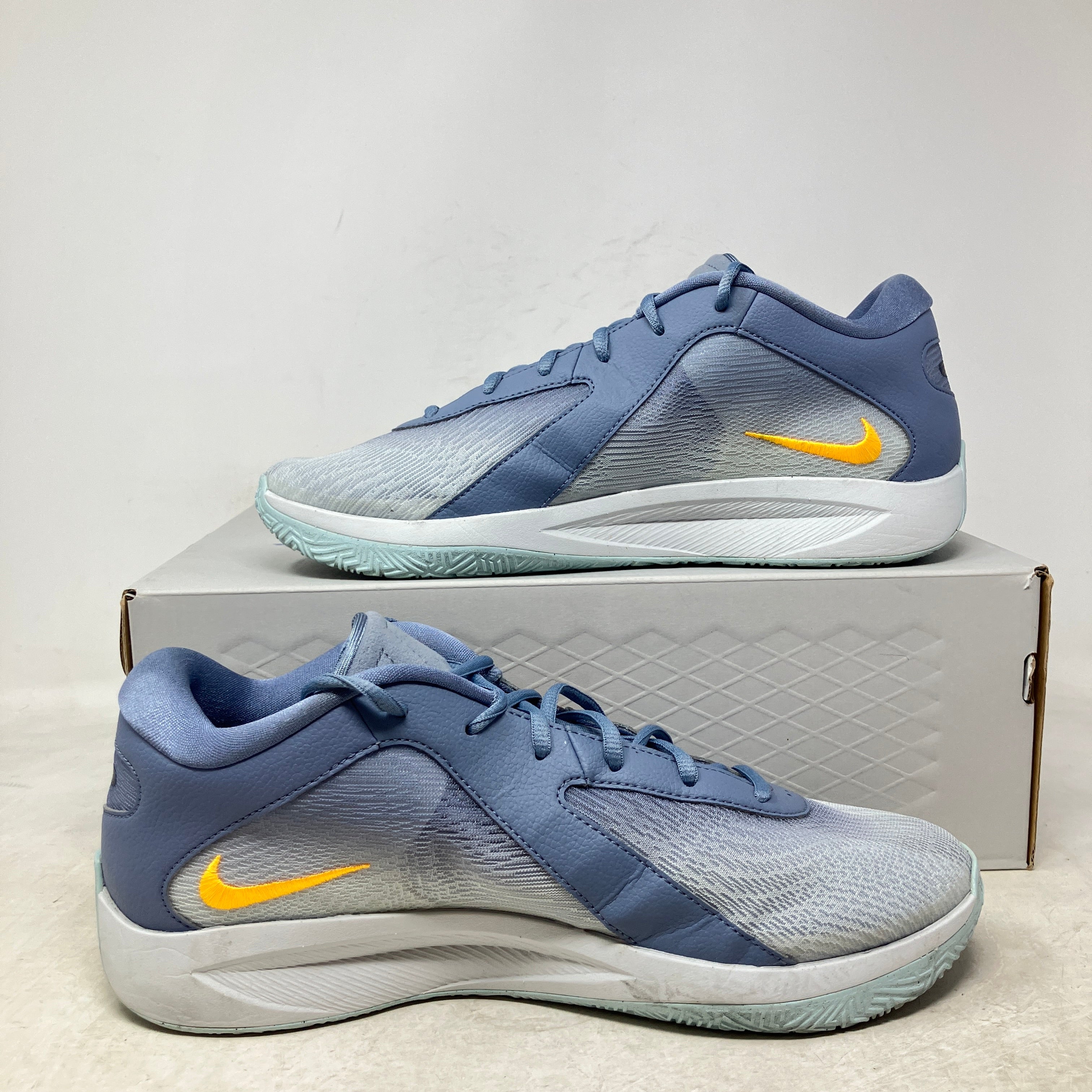 Nike Giannis Zoom Freak 6 Ashen Slate Laser Orange