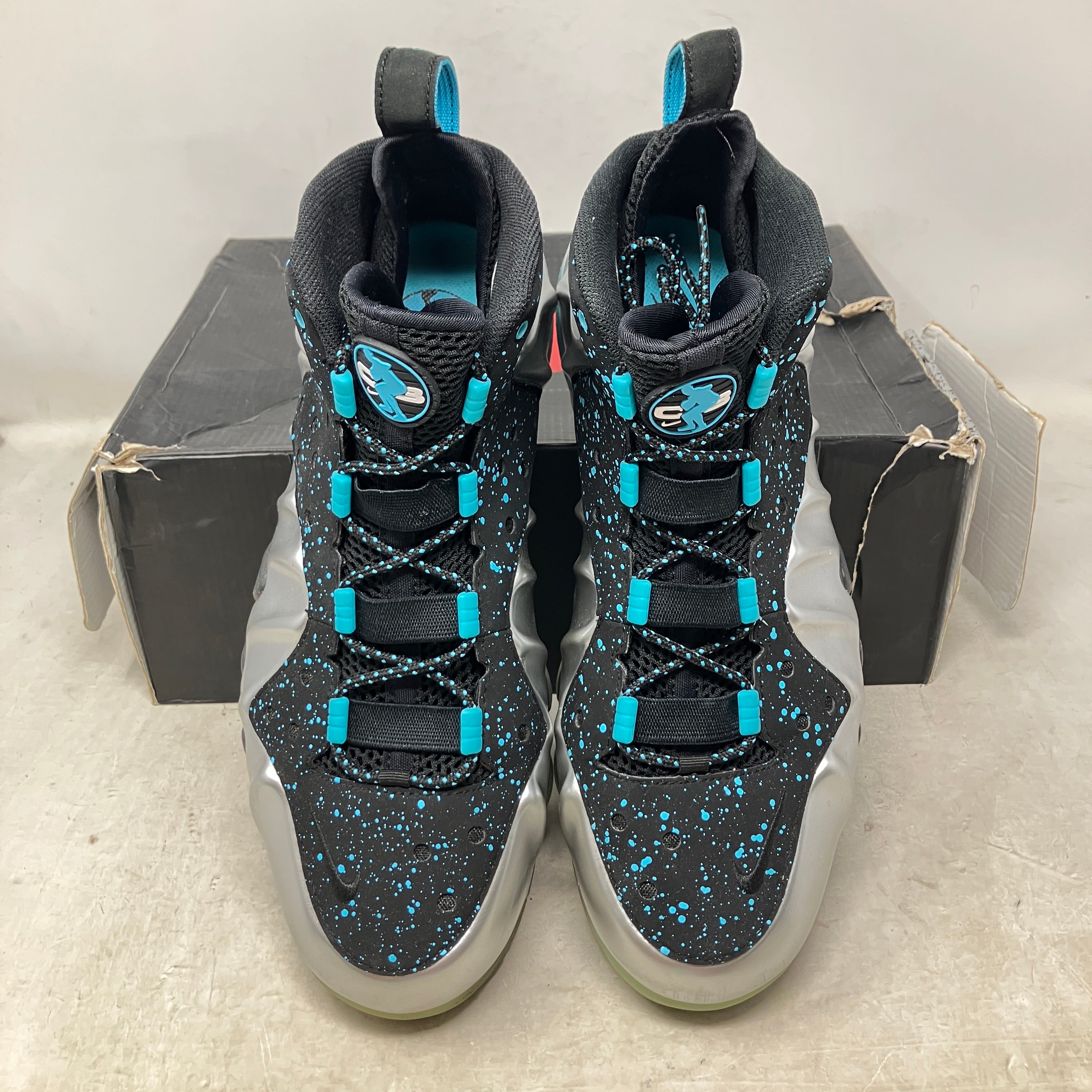 Nike Barkley Posite Max Metallic Silver Gamma Blue