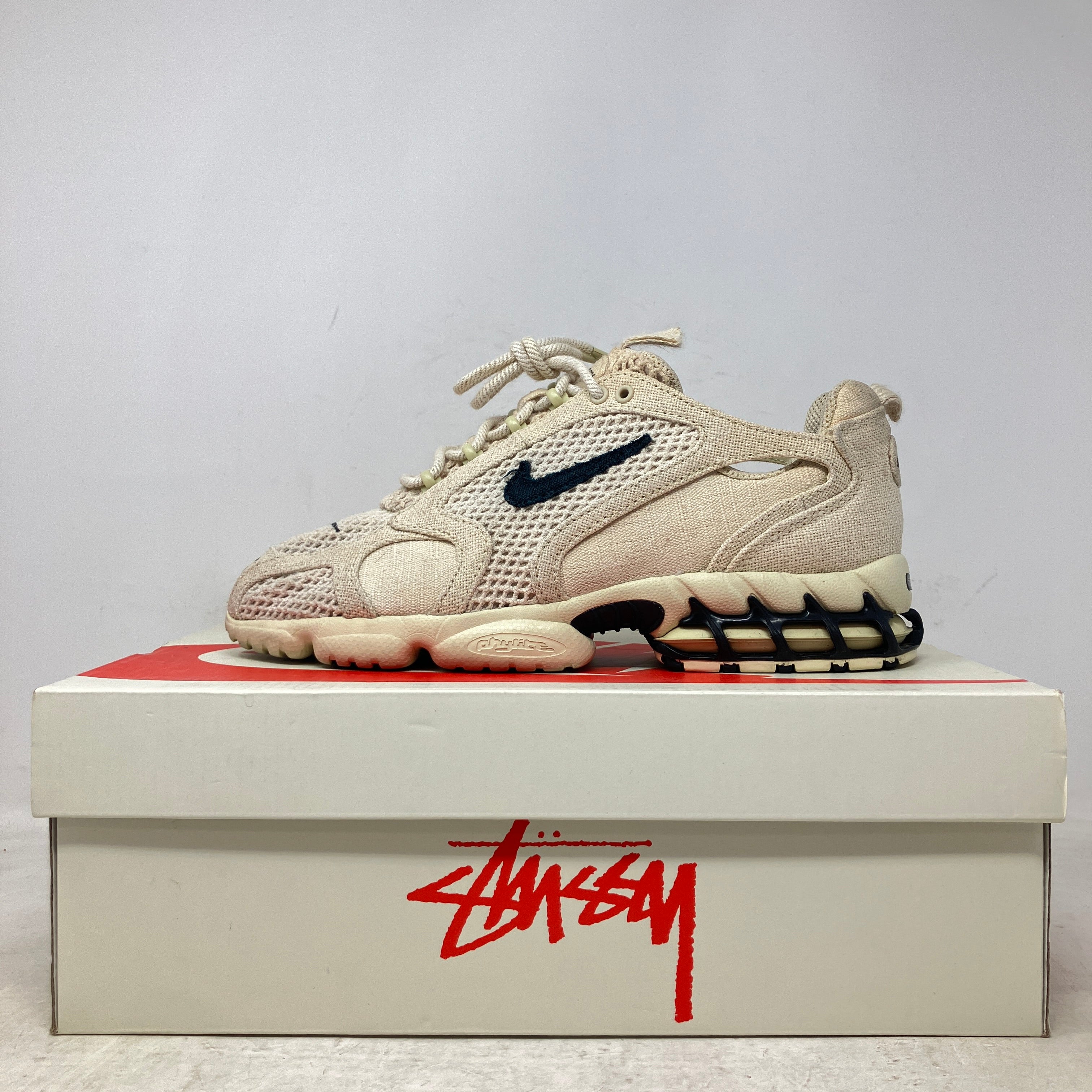 Nike Air Zoom Spiridon Cage 2 Stussy Fossil