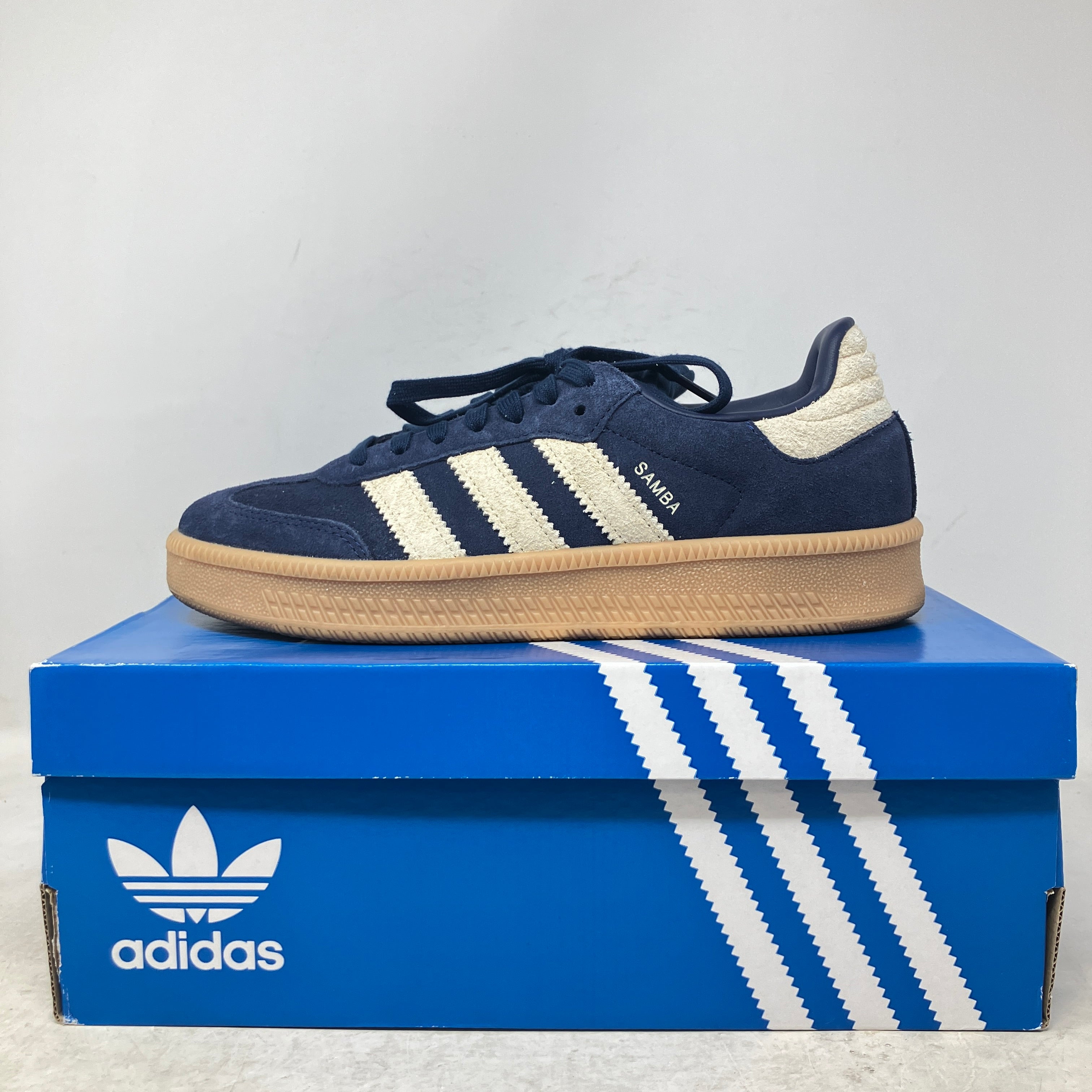 adidas Samba XLG Night Indigo Warm Vanilla