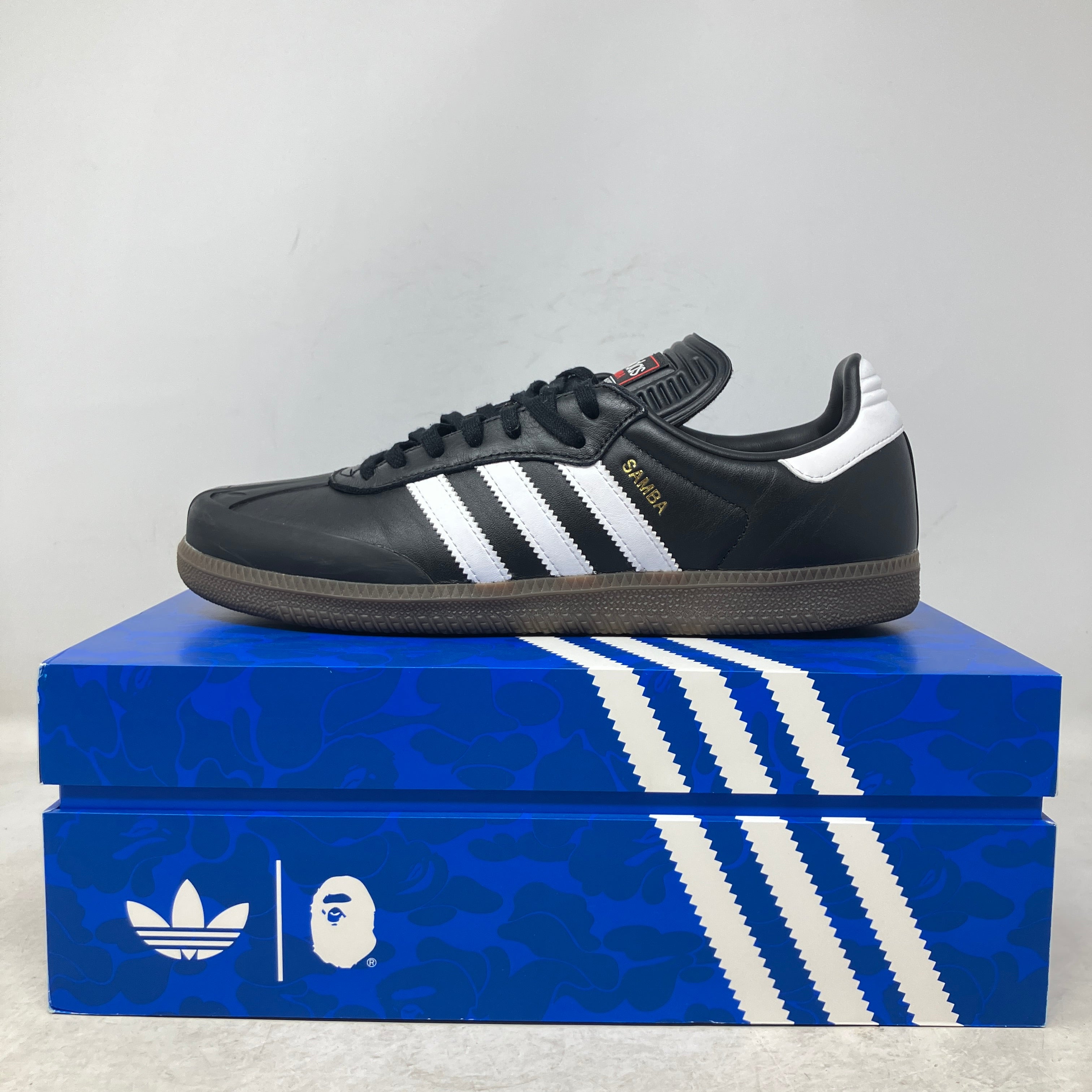 adidas Samba Bape Black White Gum