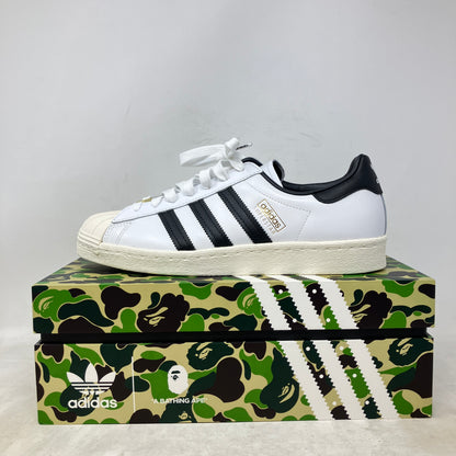adidas Superstar 80s Bape White Black