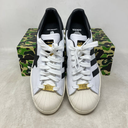adidas Superstar 80s Bape White Black