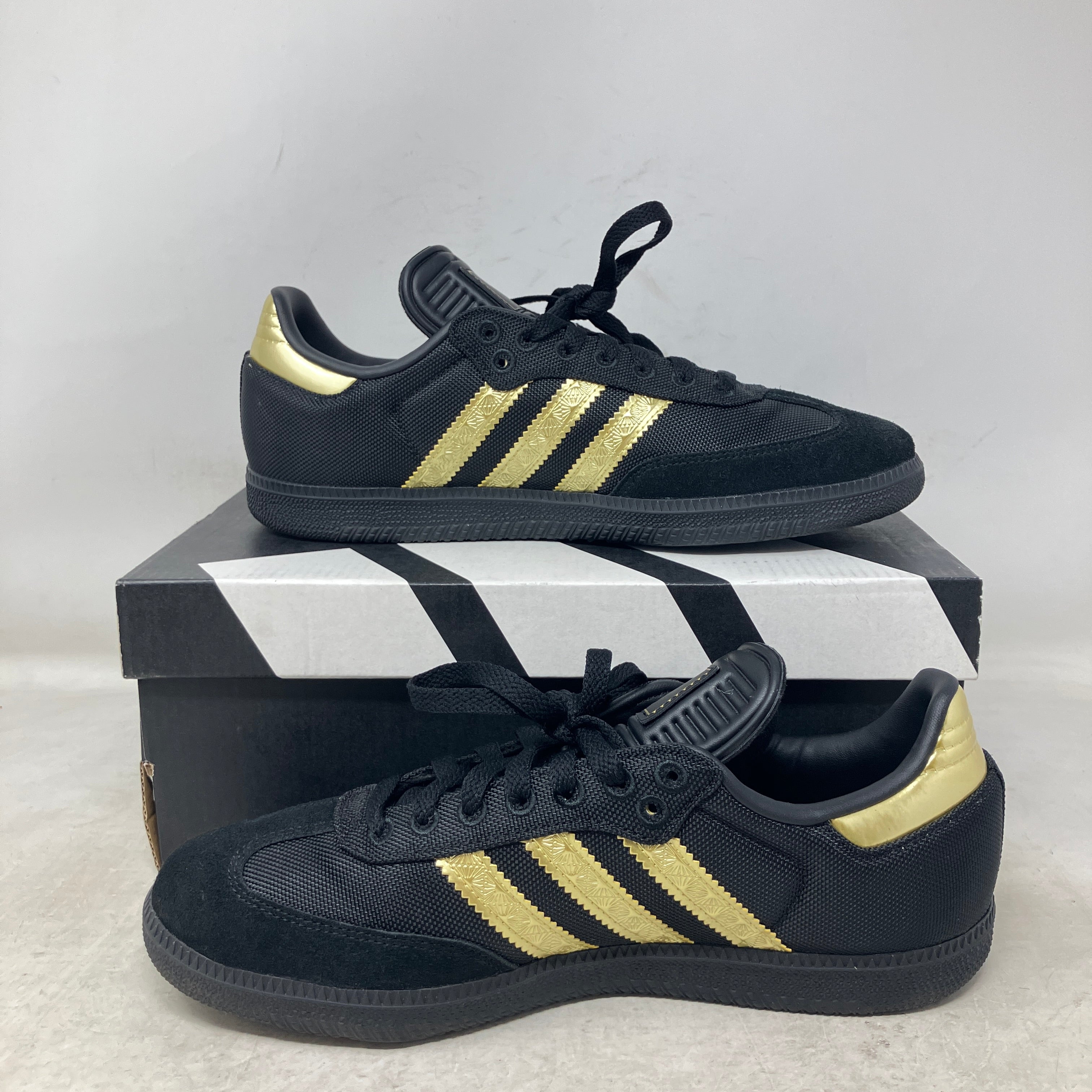 adidas Samba OG Mexico Black Gold Metallic