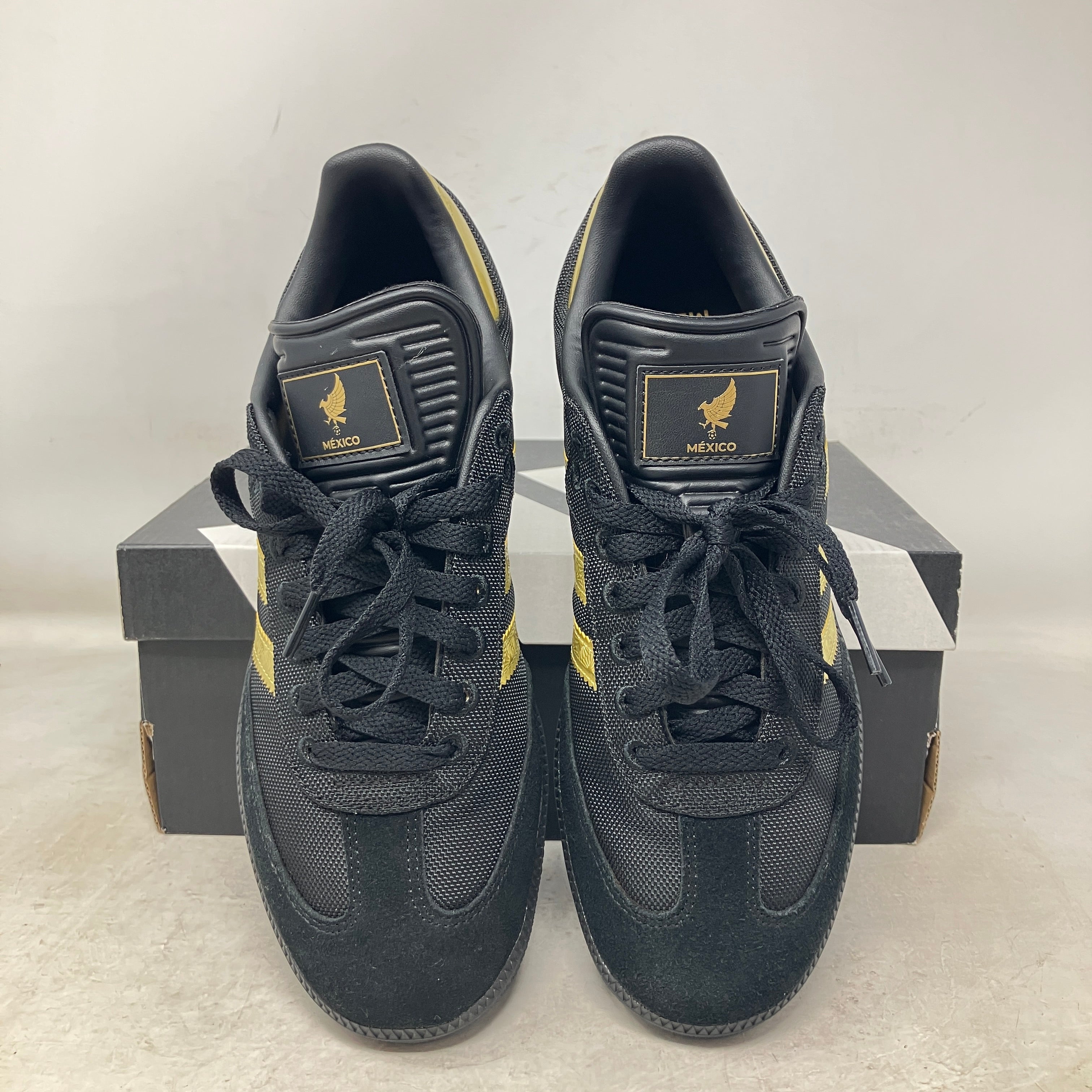 adidas Samba OG Mexico Black Gold Metallic