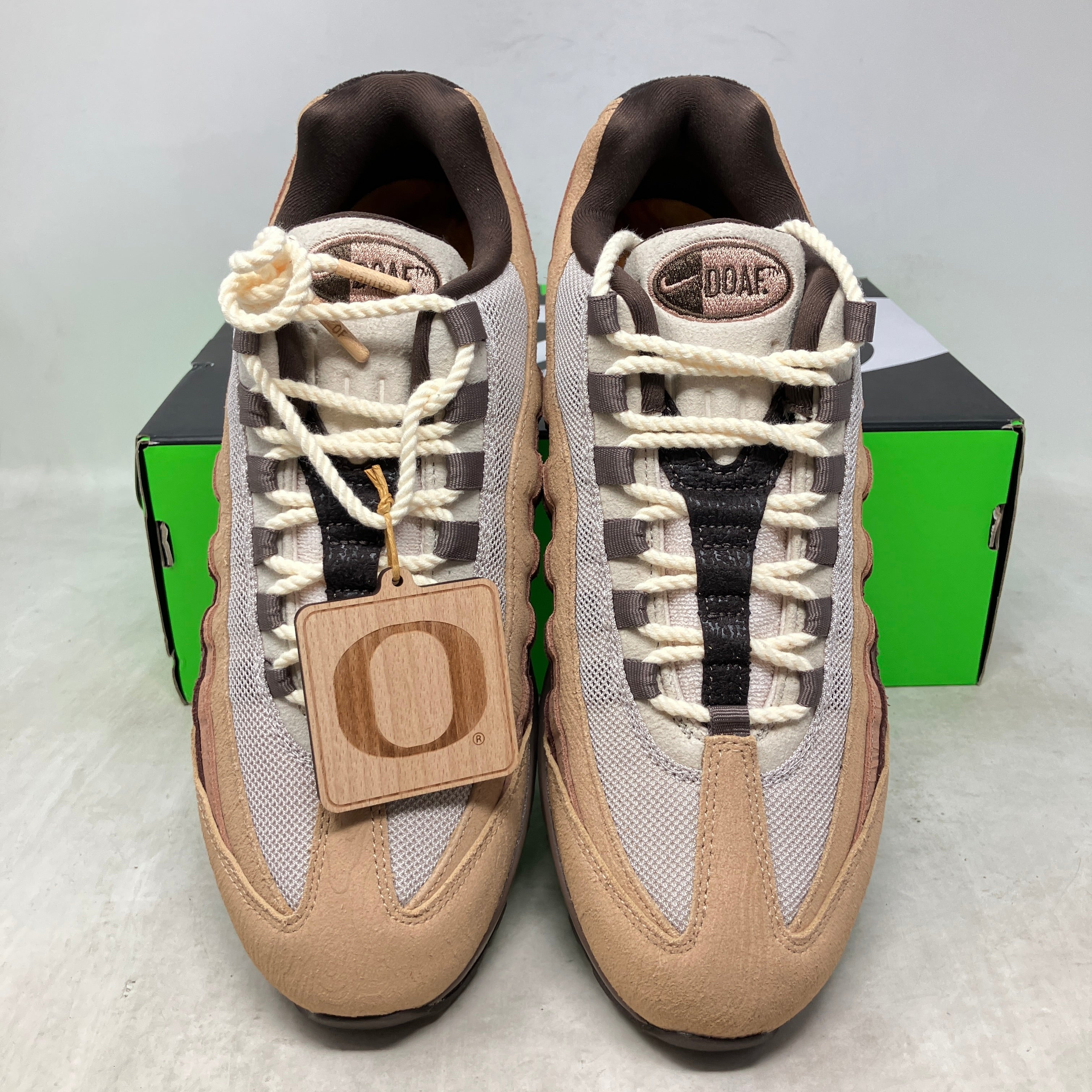 Nike Air Max 95 Big Bubble Ducks of a Feather Oregon Ducks Lumber Yard