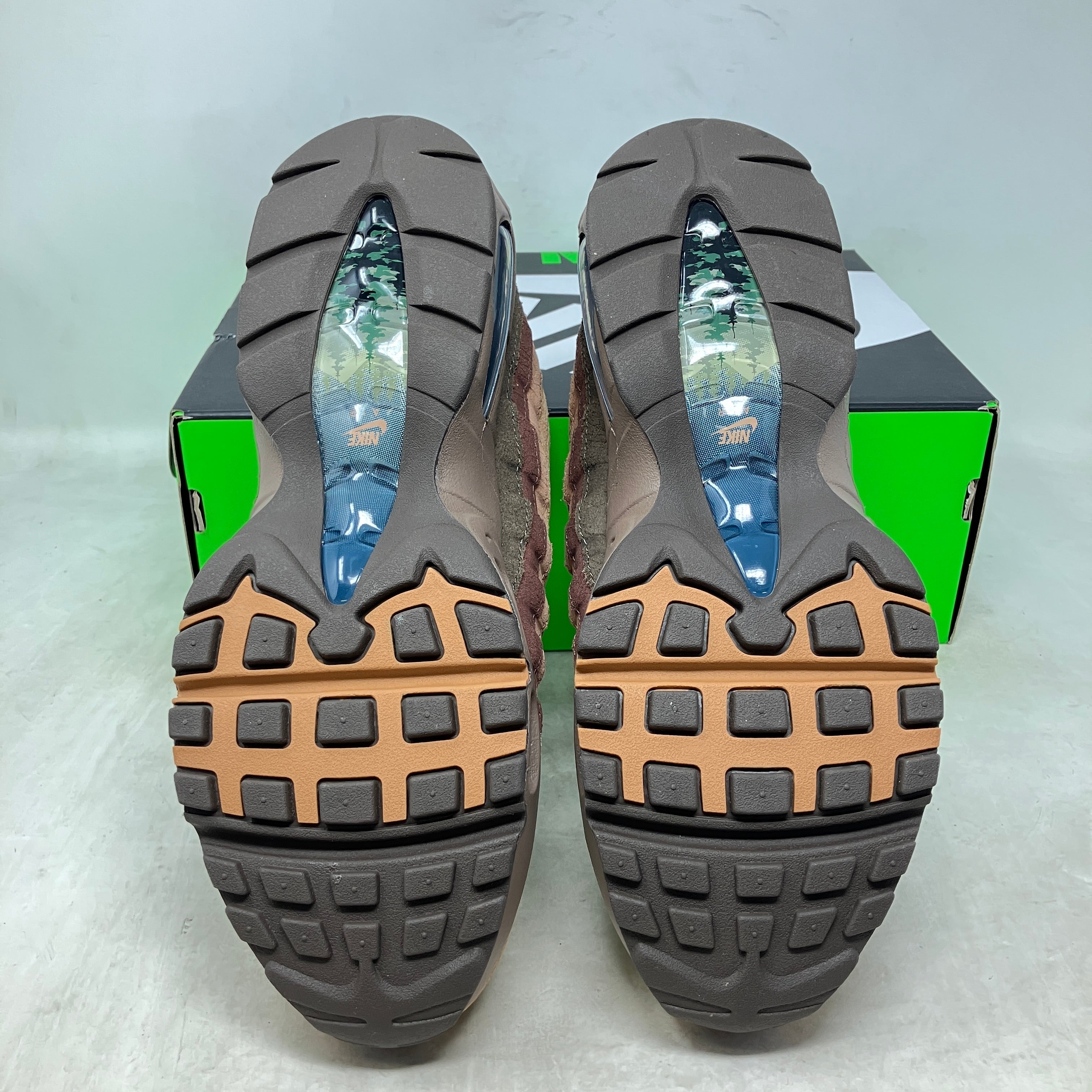 Nike Air Max 95 Big Bubble Ducks of a Feather Oregon Ducks Lumber Yard