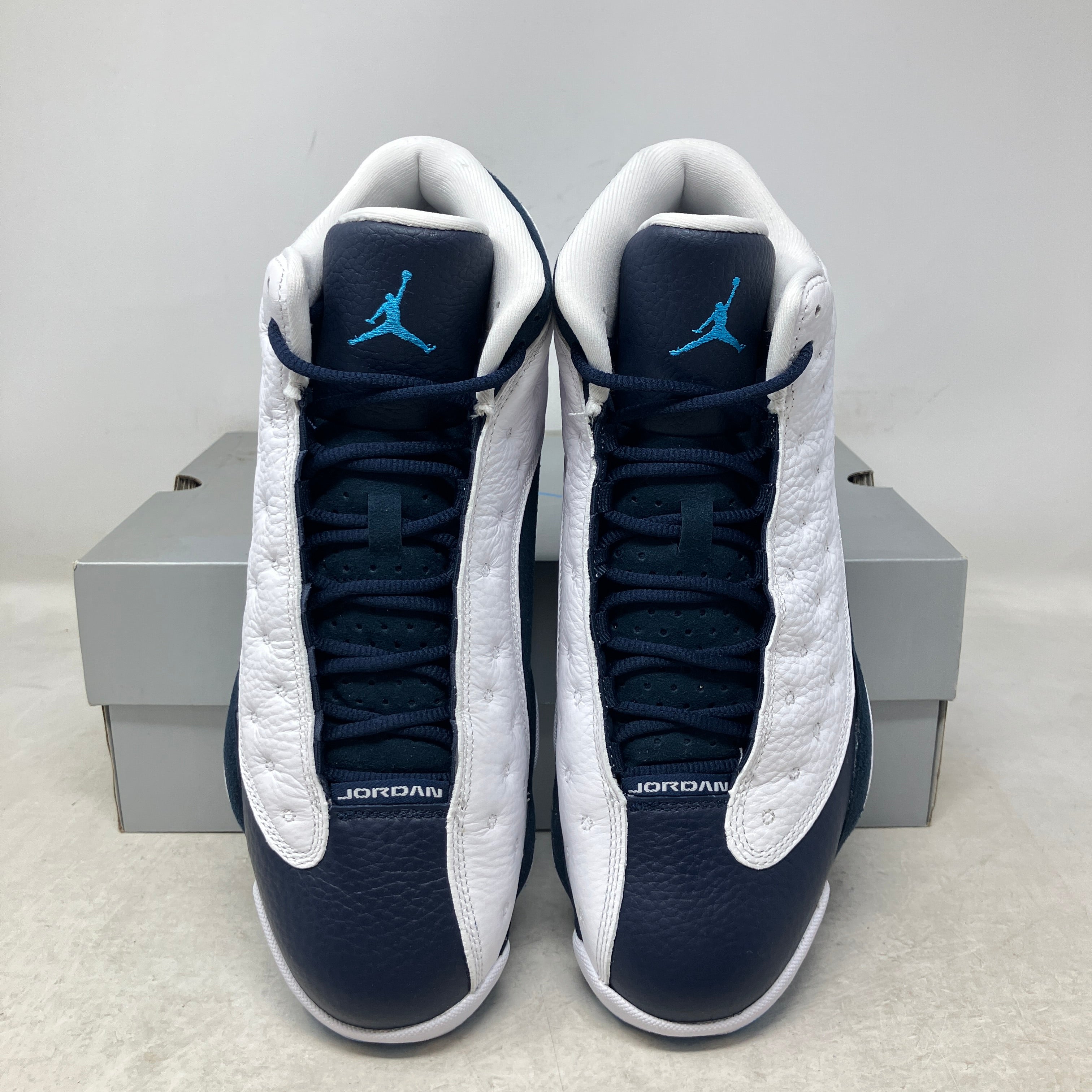 Jordan 13 Retro Obsidian Powder Blue White