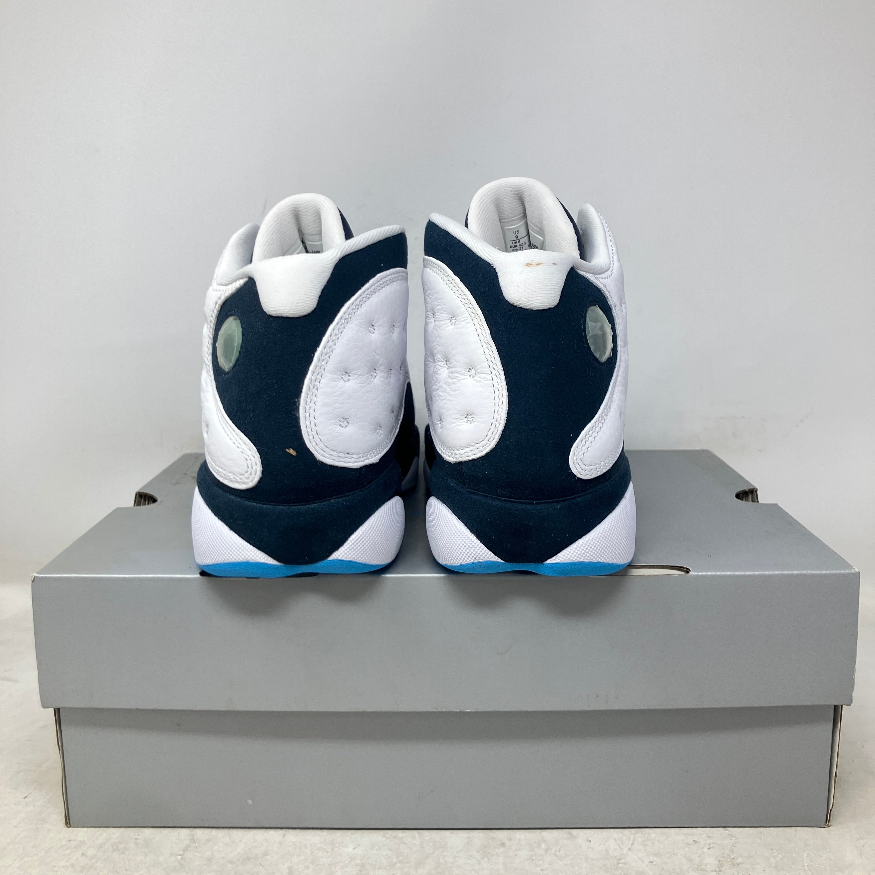 Jordan 13 Retro Obsidian Powder Blue White