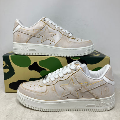 A Bathing Ape Bape Sta Wear Away Paint Beige