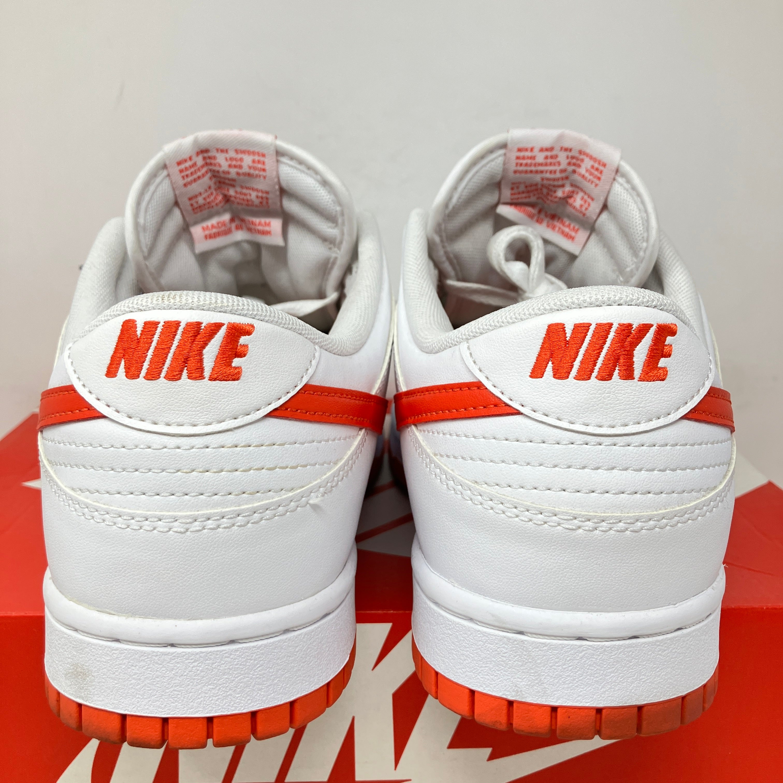 Nike Dunk Low Retro White Picante Red