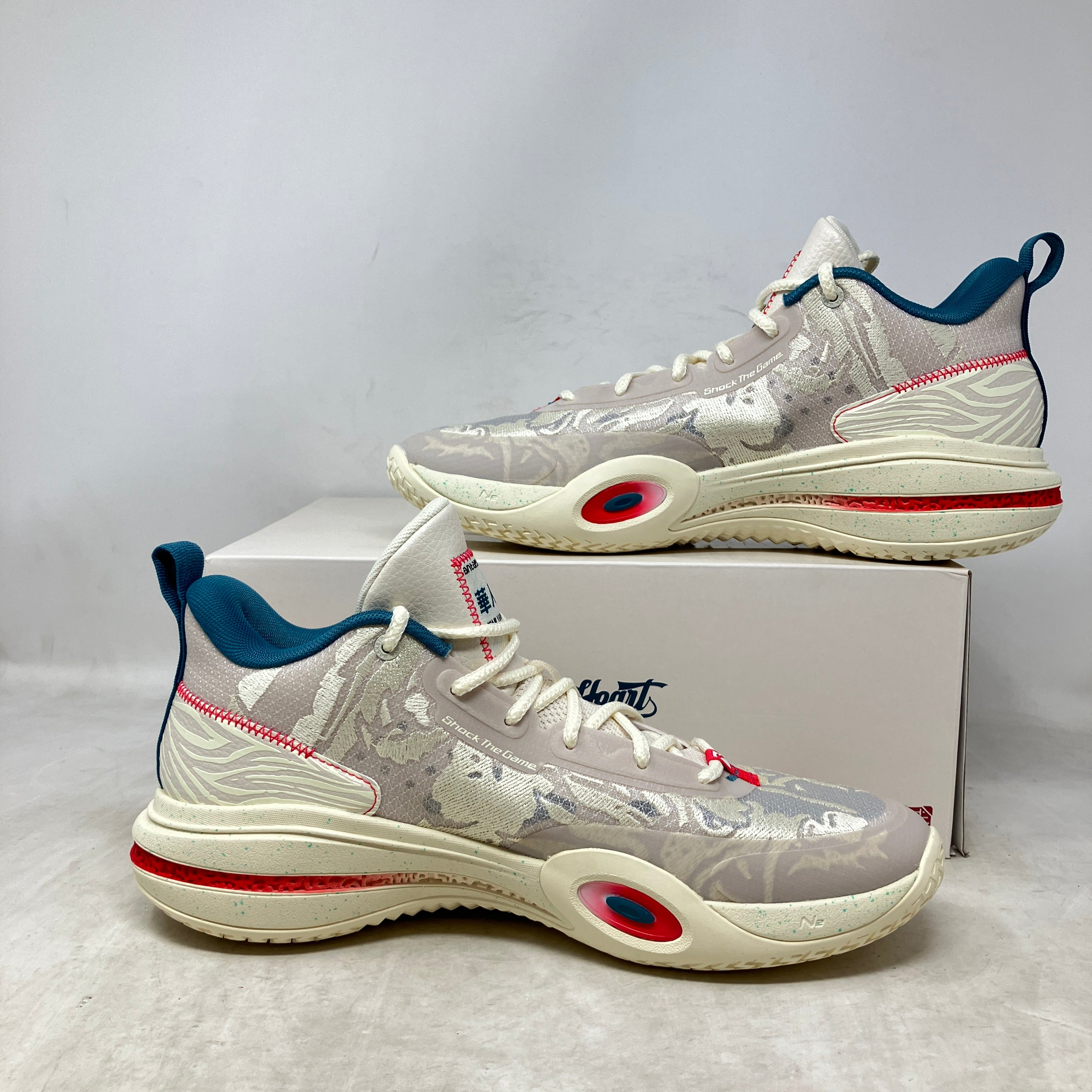 Wah Yan Ching Nin x Anta Attack 1.0 White