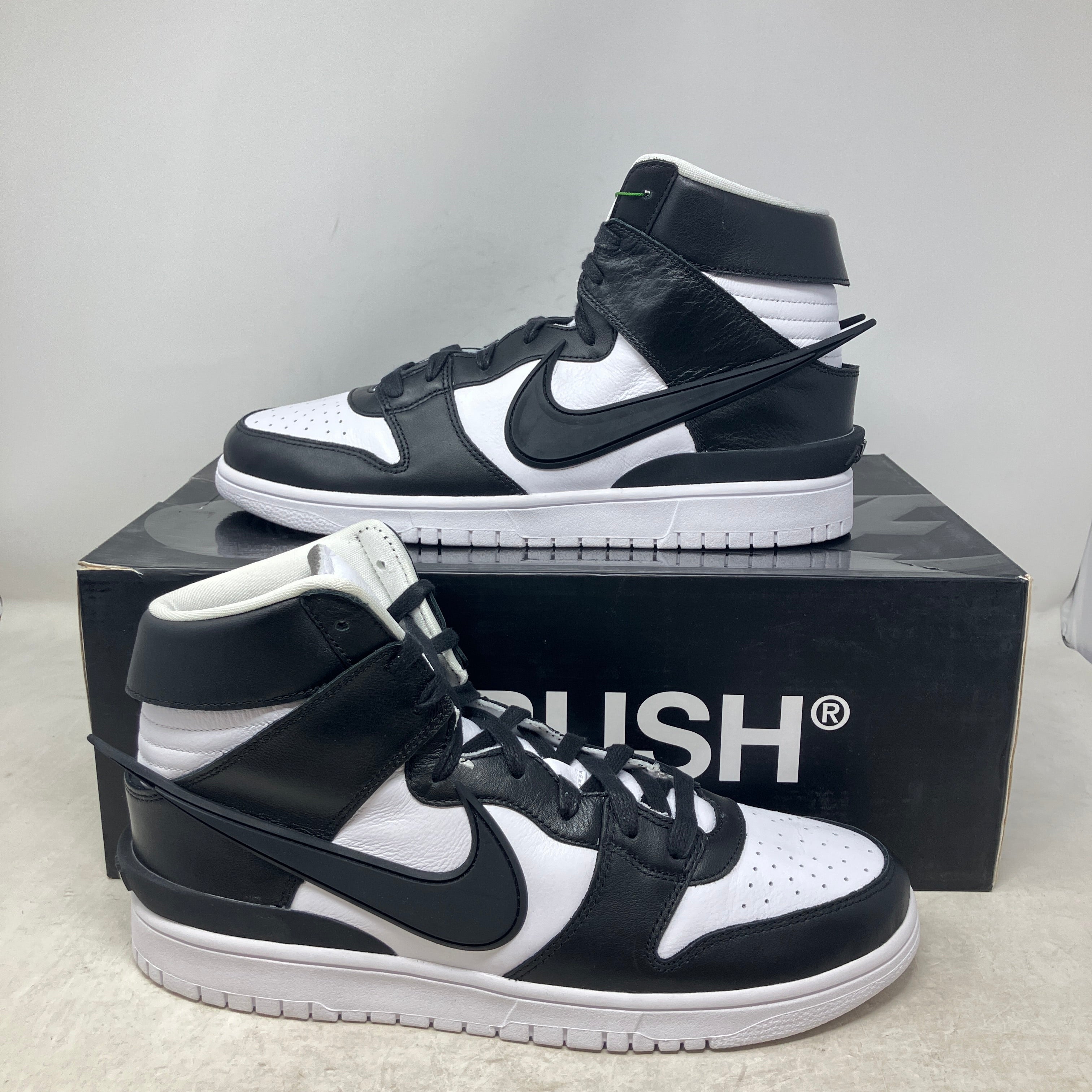 Nike Dunk High AMBUSH Black White