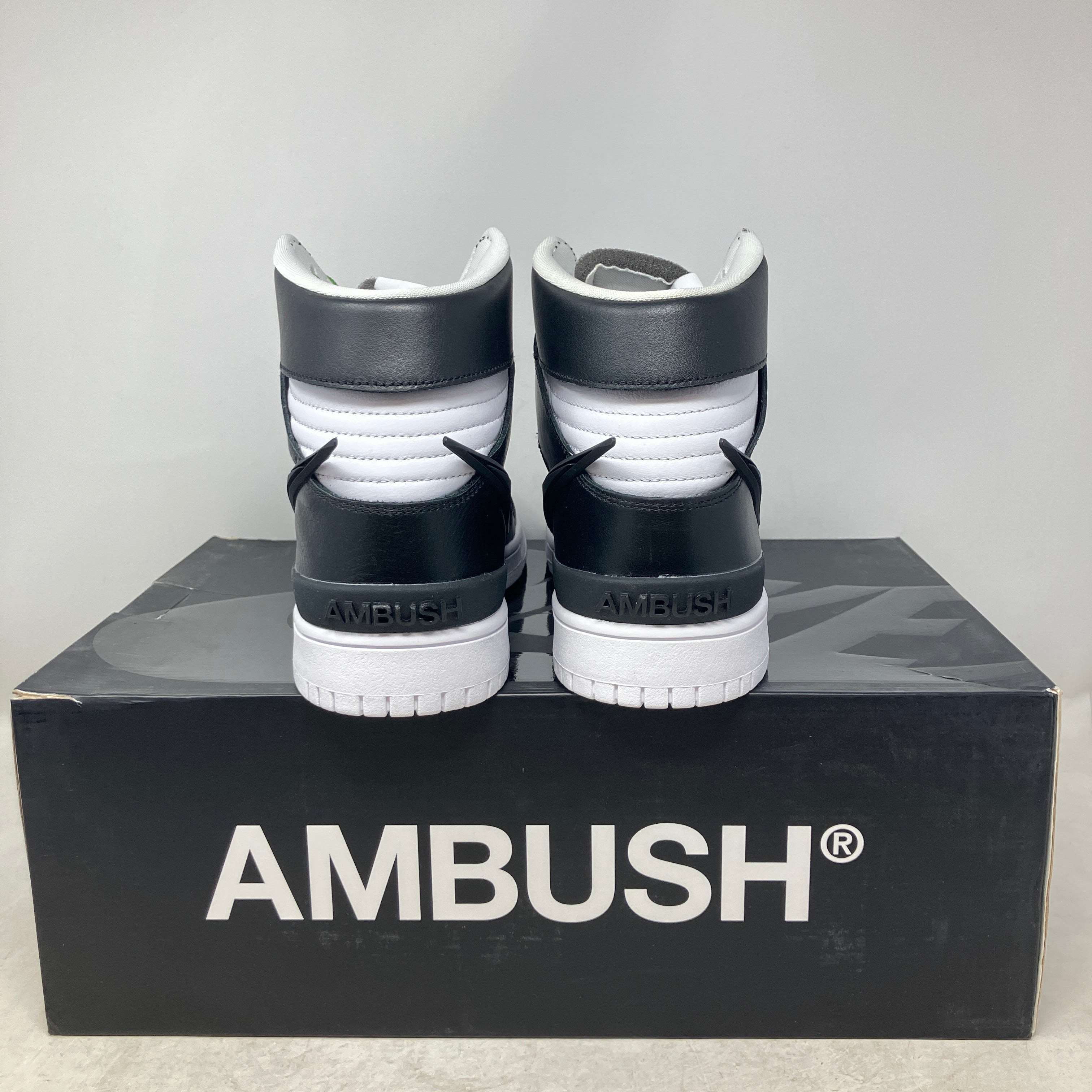 Nike Dunk High AMBUSH Black White