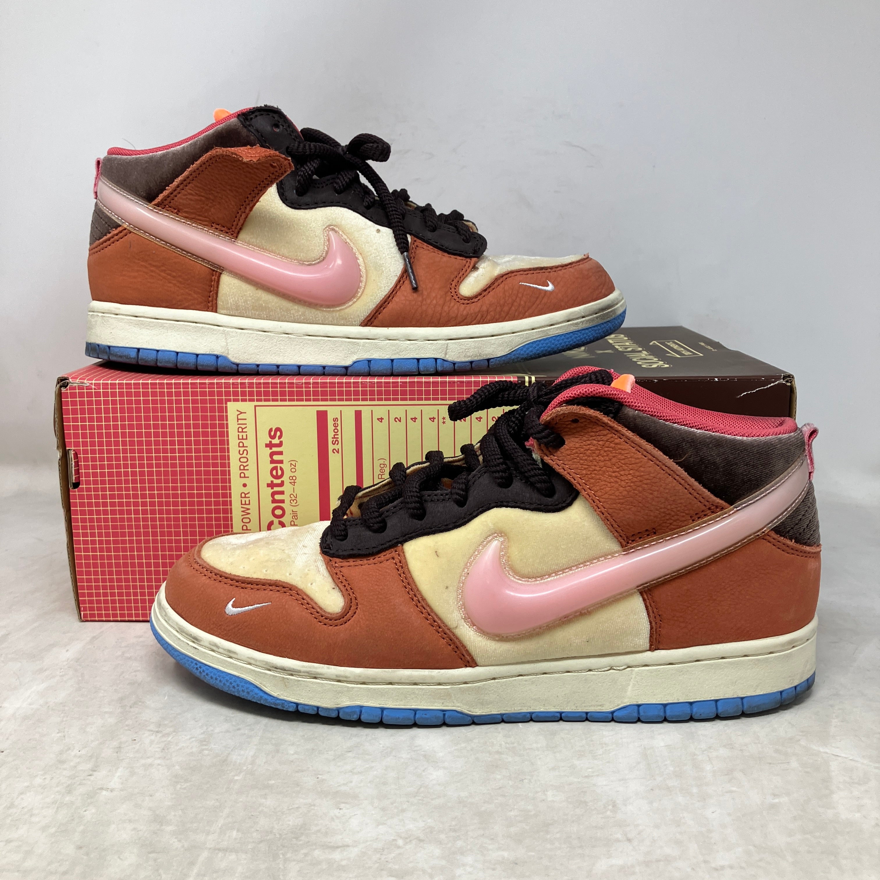 Nike Dunk Mid Social Status Free Lunch Chocolate Milk