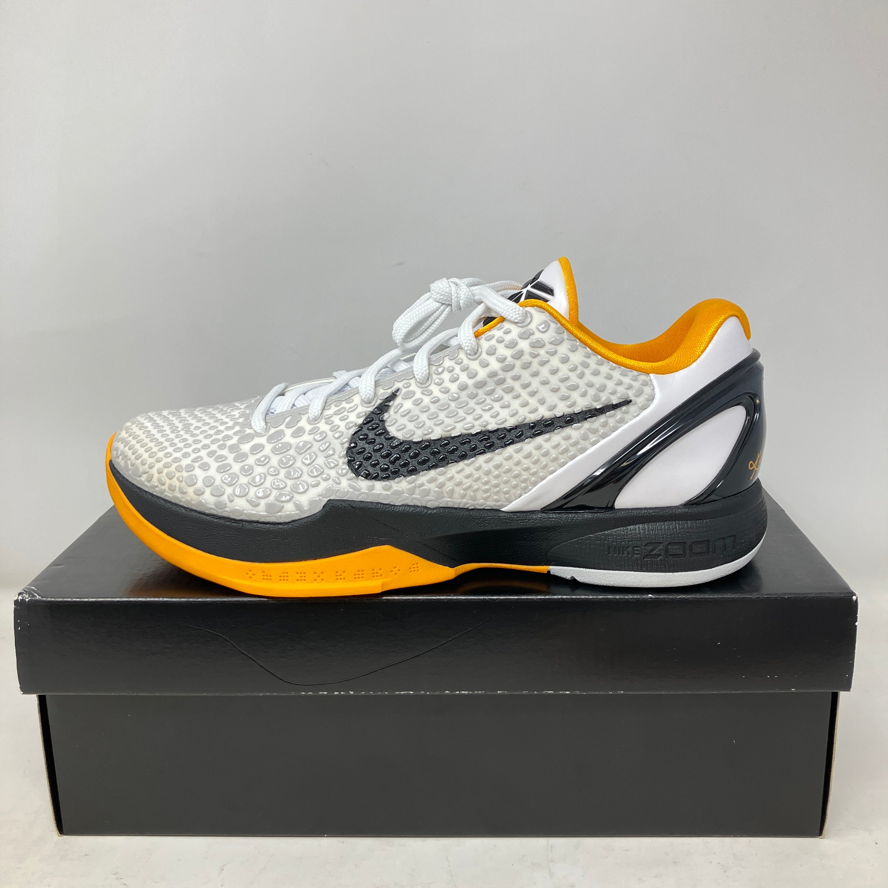 Kobe 6 Protro Playoff Pack White Del Sol
