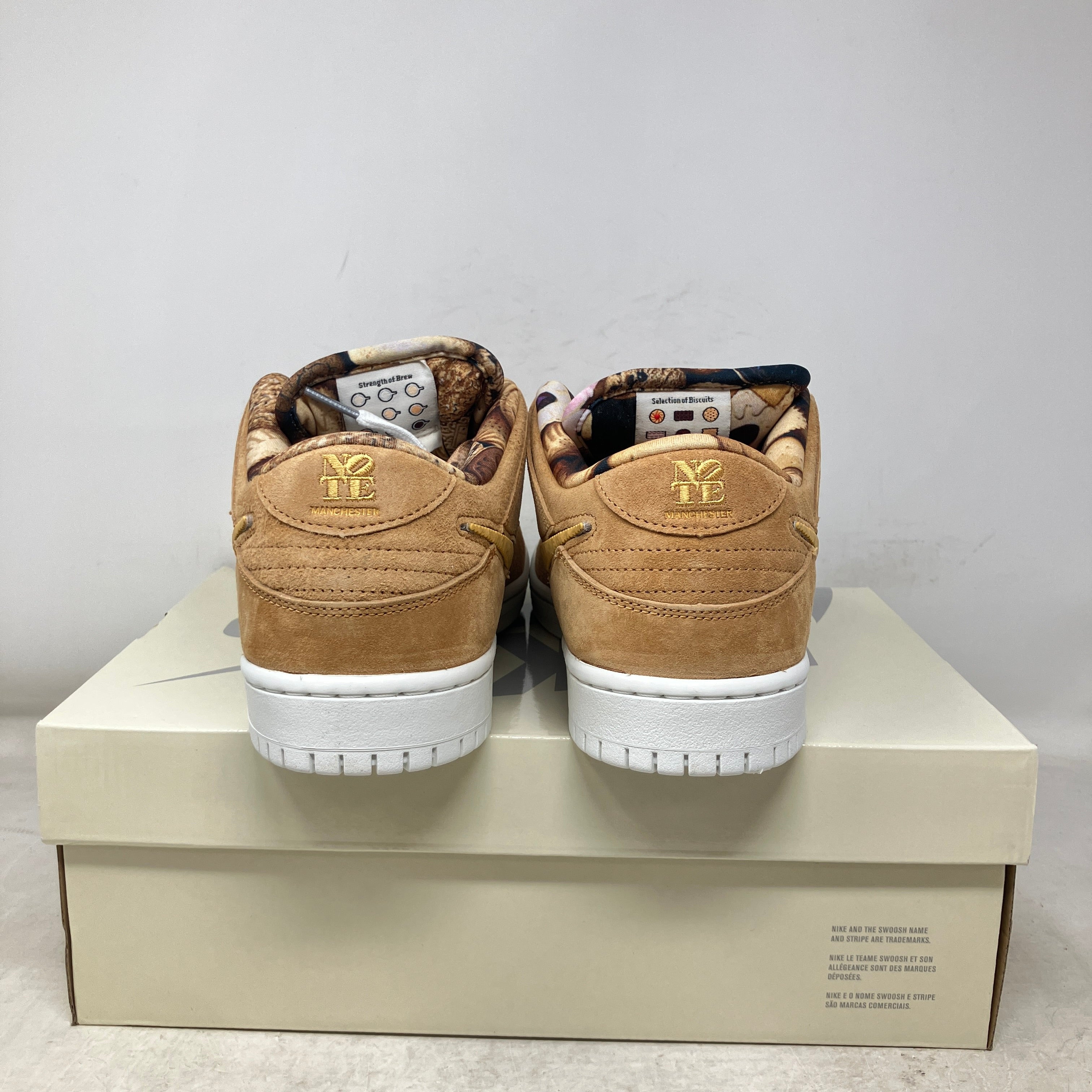 Nike SB Dunk Low Pro NOTE Shop Manchester Brew and Biscuits