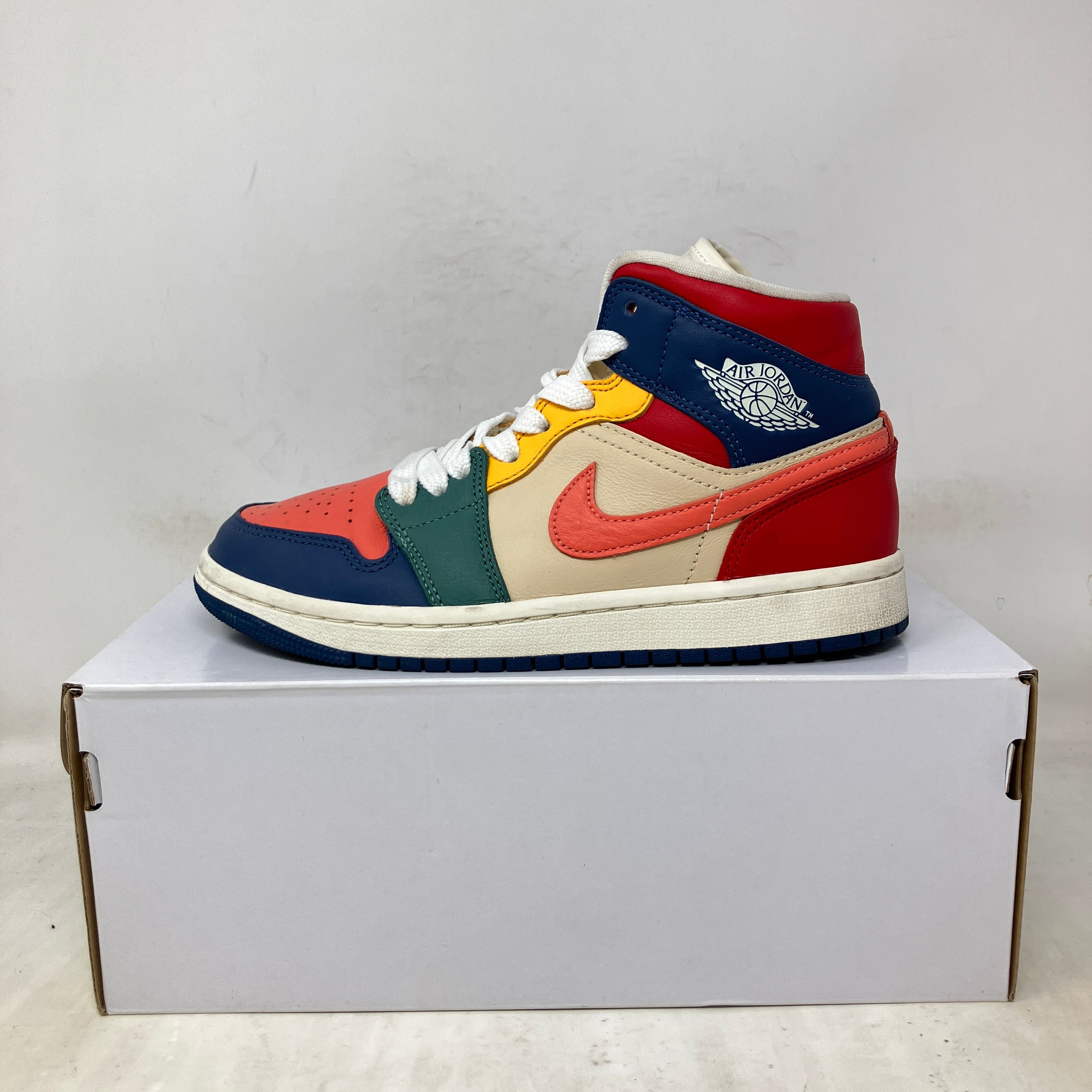 Jordan 1 Mid SE Multi Color (2022) (Women's)