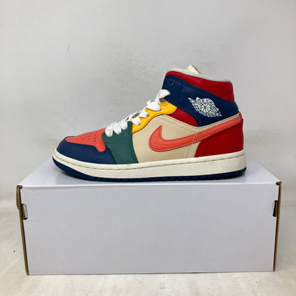 Jordan 1 Mid SE Multi Color (2022) (Women's)