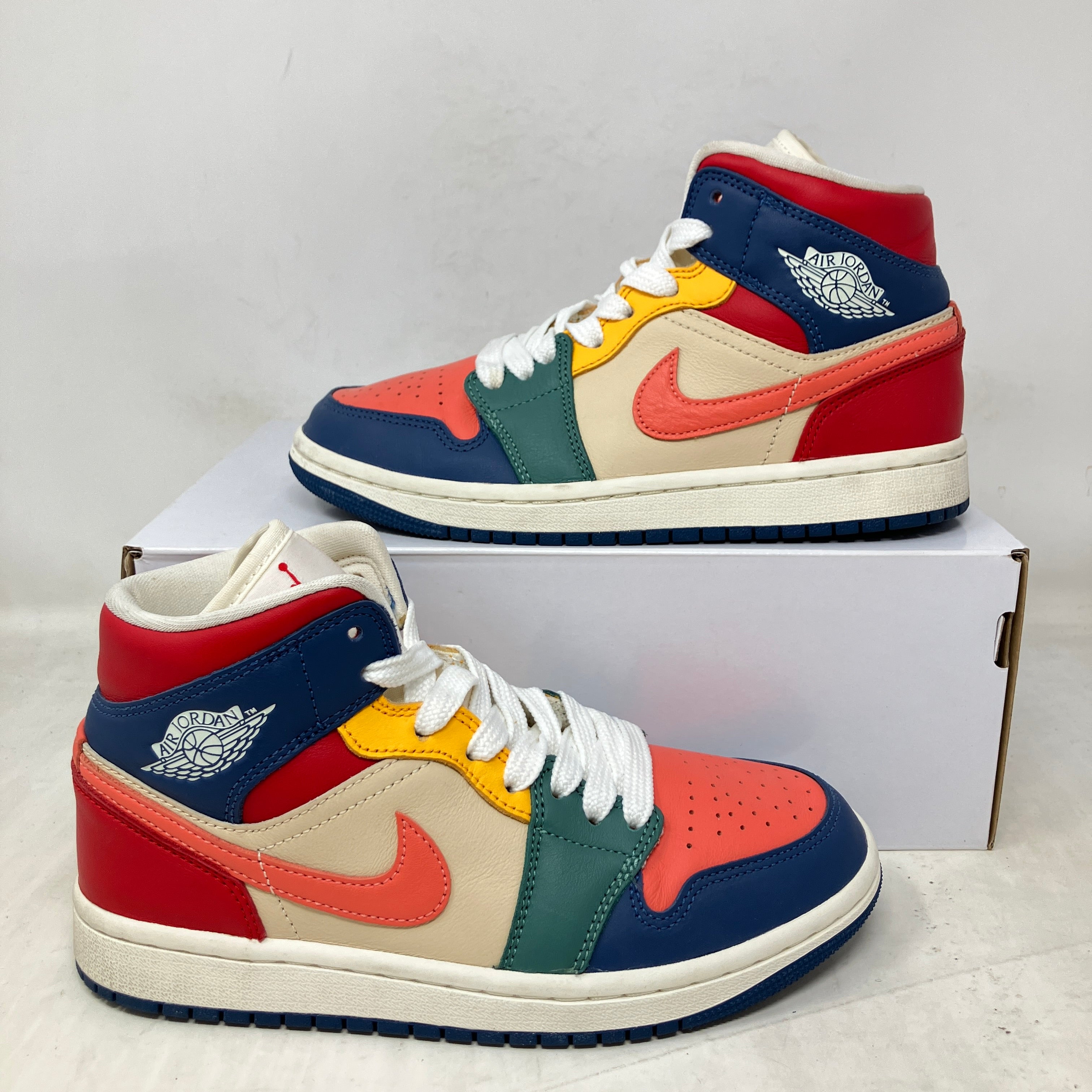 Jordan 1 Mid SE Multi Color (2022) (Women's)