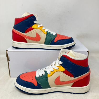 Jordan 1 Mid SE Multi Color (2022) (Women's)