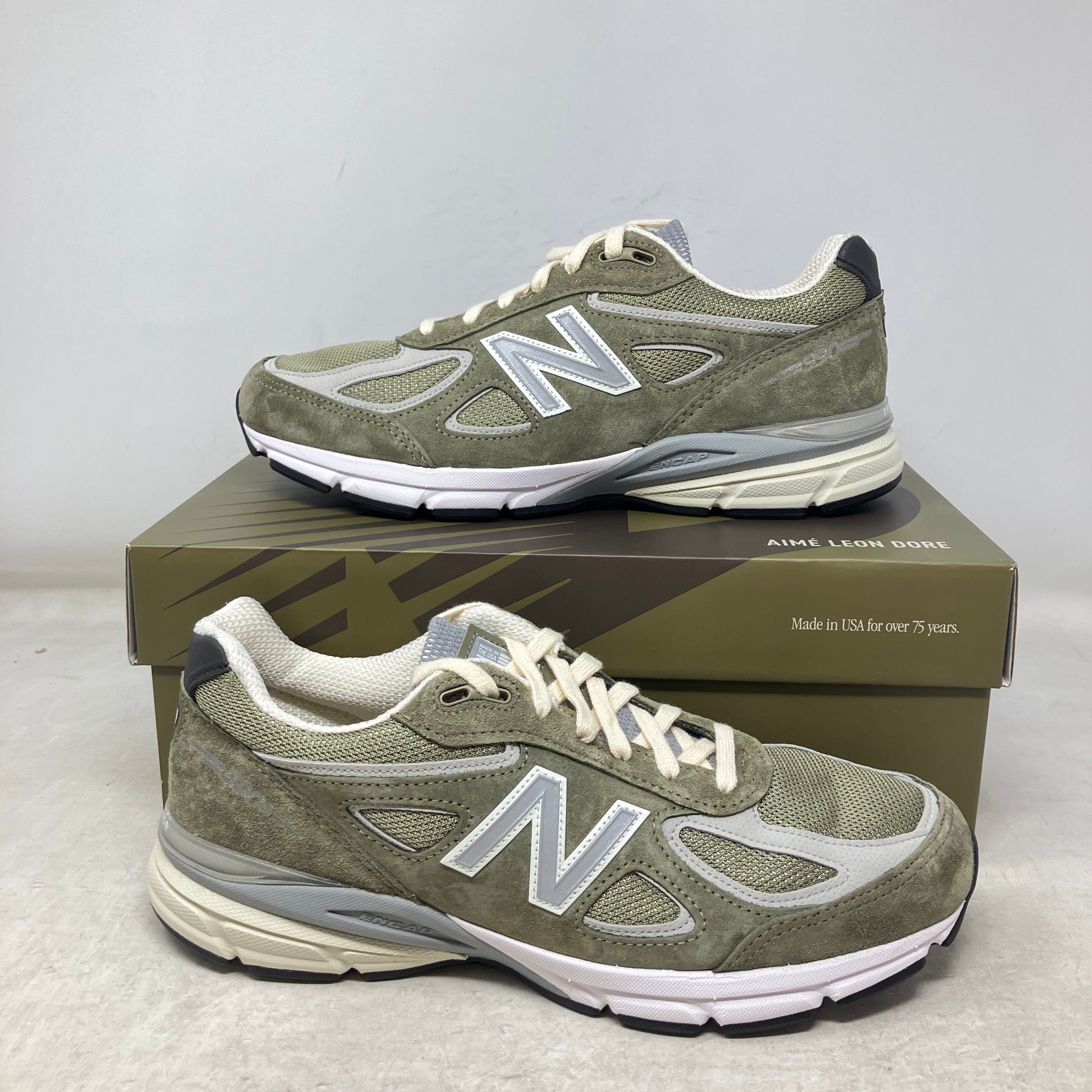 New Balance 990v4 MiUSA Aime Leon Dore True Camo