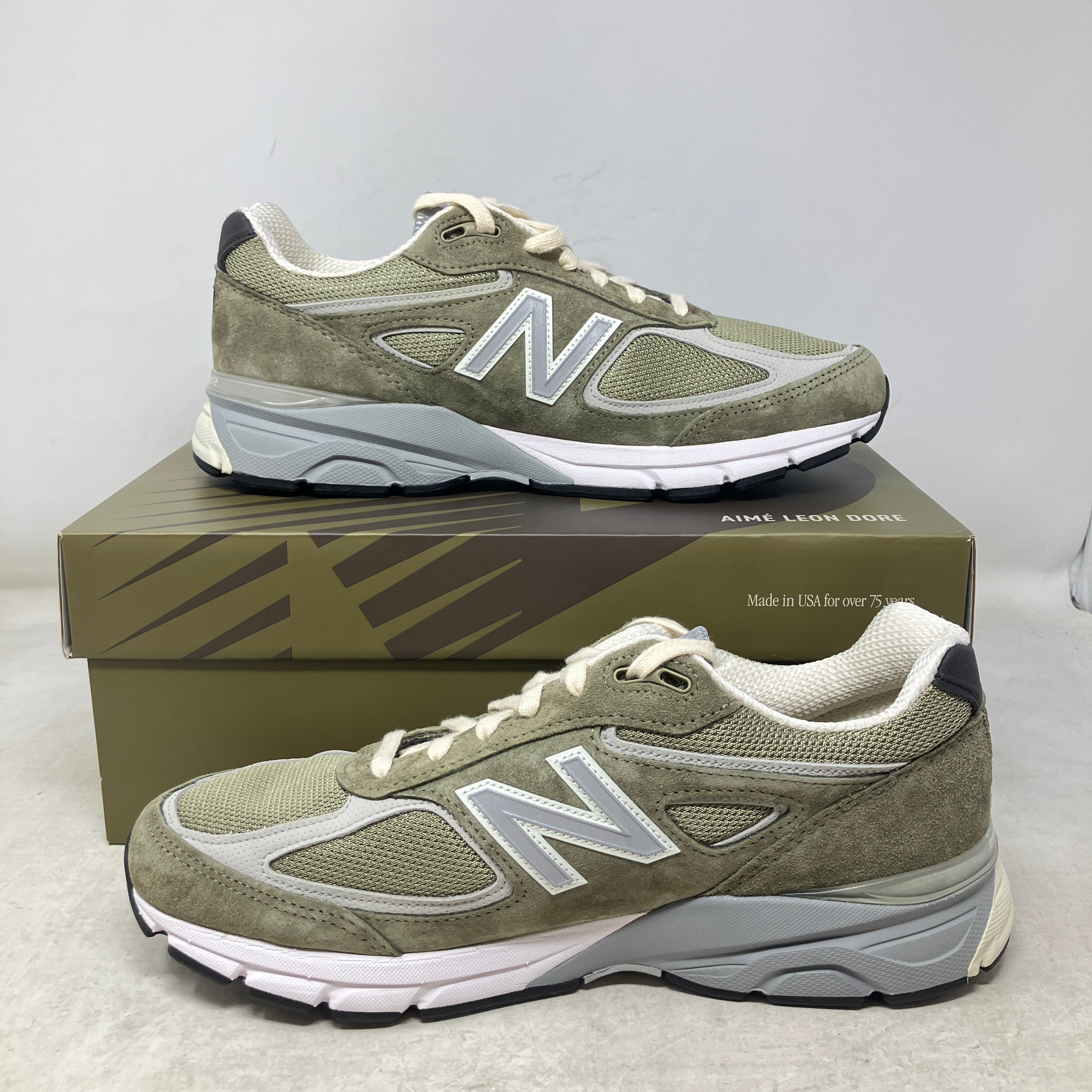 New Balance 990v4 MiUSA Aime Leon Dore True Camo