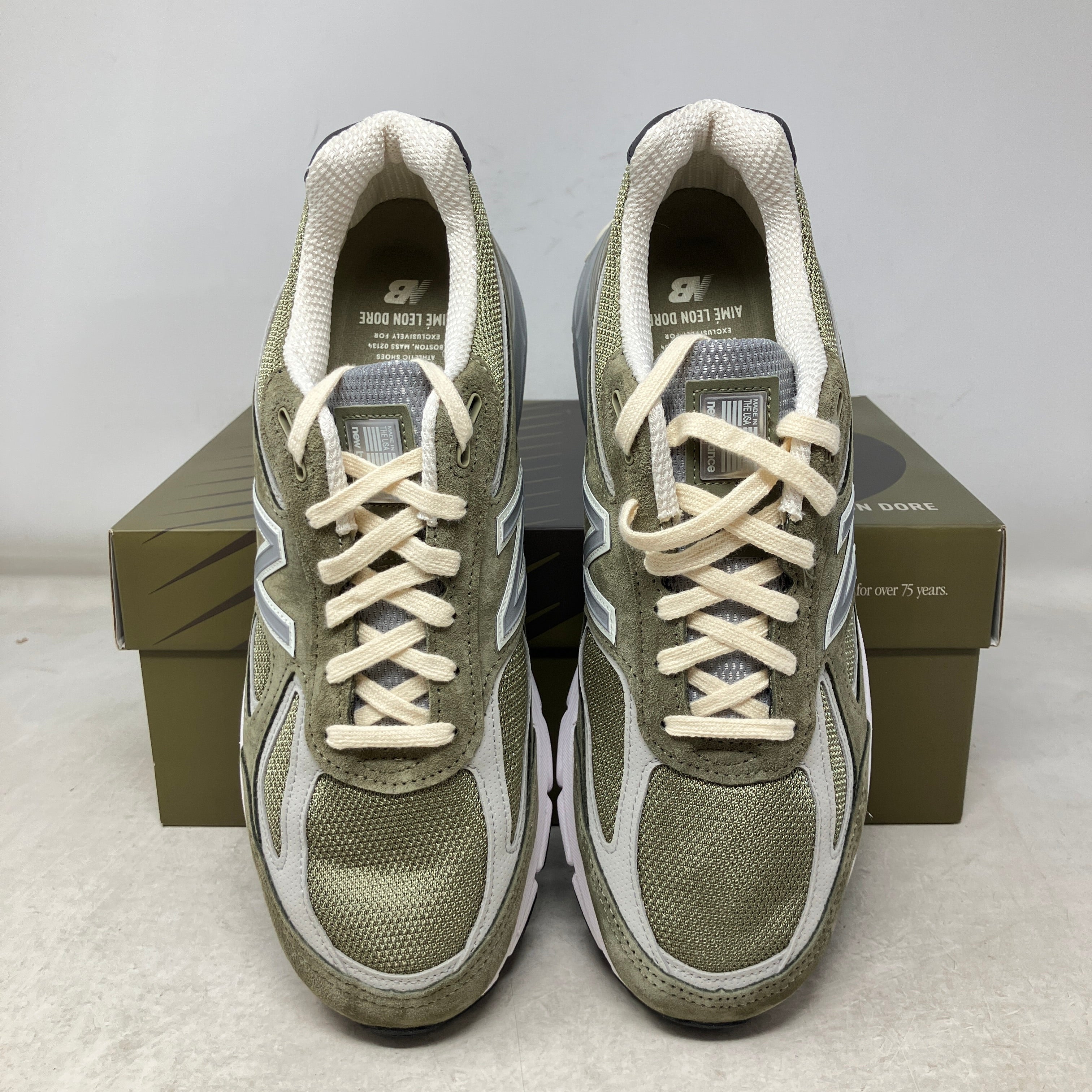 New Balance 990v4 MiUSA Aime Leon Dore True Camo