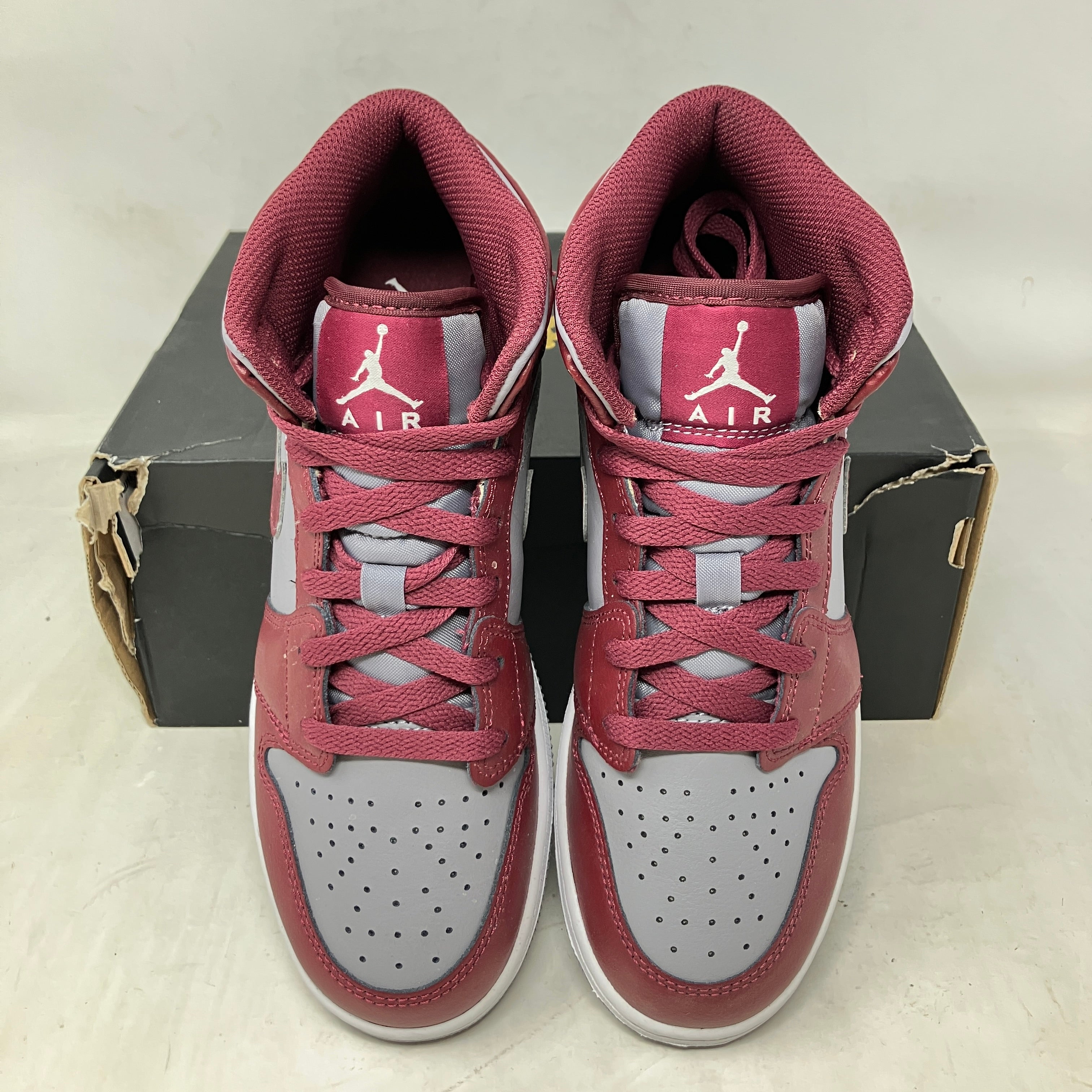 Jordan 1 Mid Cherrywood Red (GS)