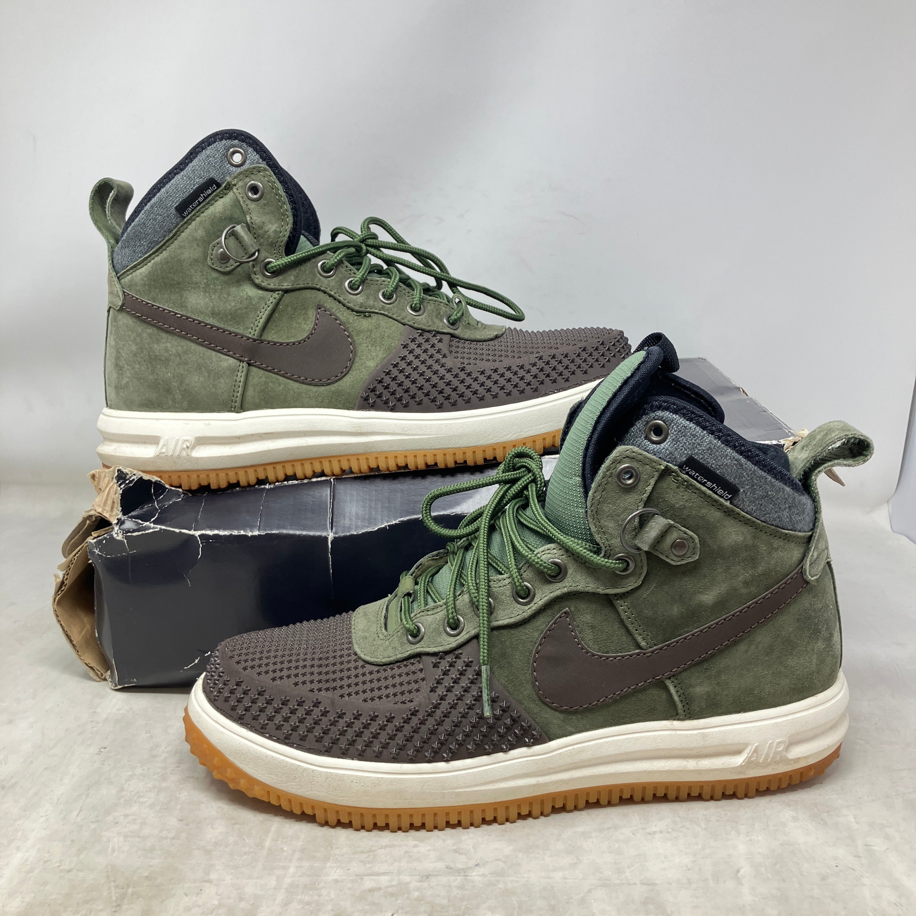 Nike Lunar Force 1 Duckboot Baroque Brown Army Olive