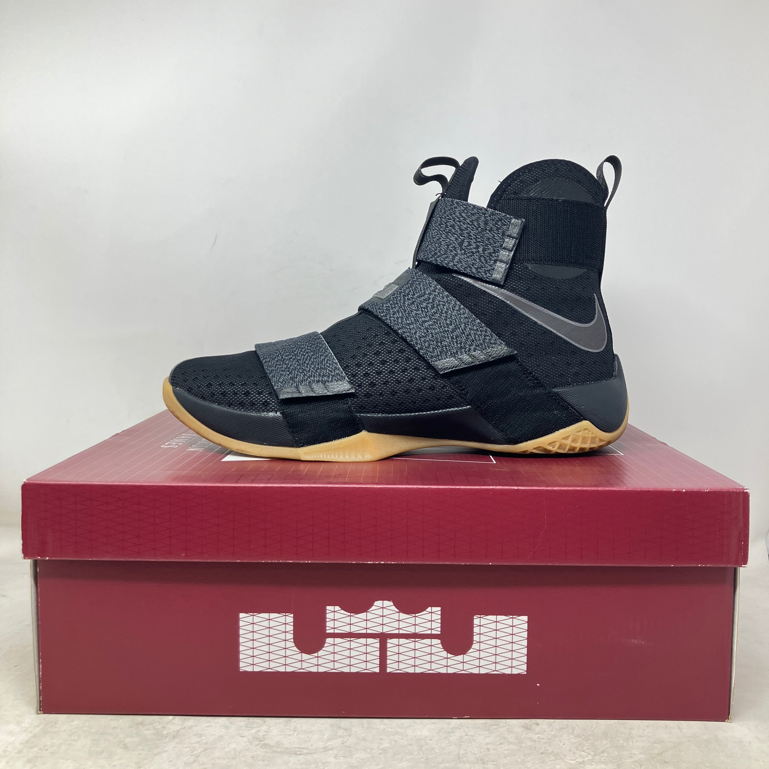 Nike LeBron Zoom Soldier 10 Black Gum