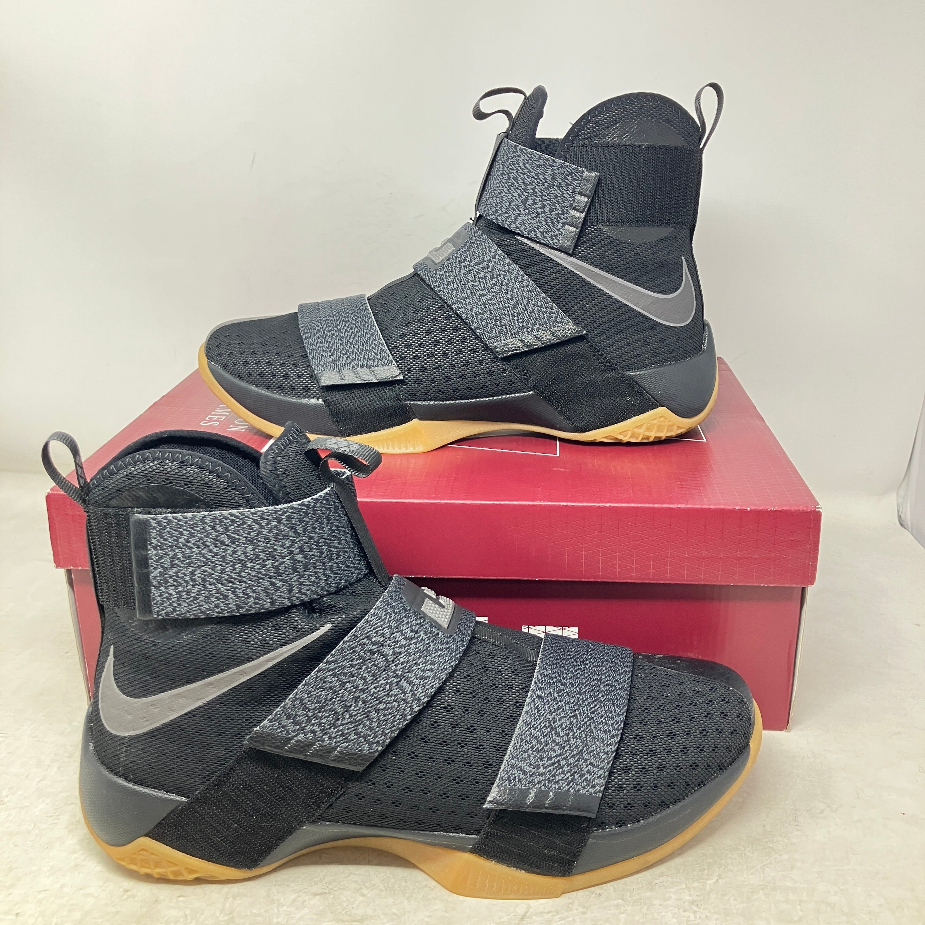 Nike LeBron Zoom Soldier 10 Black Gum