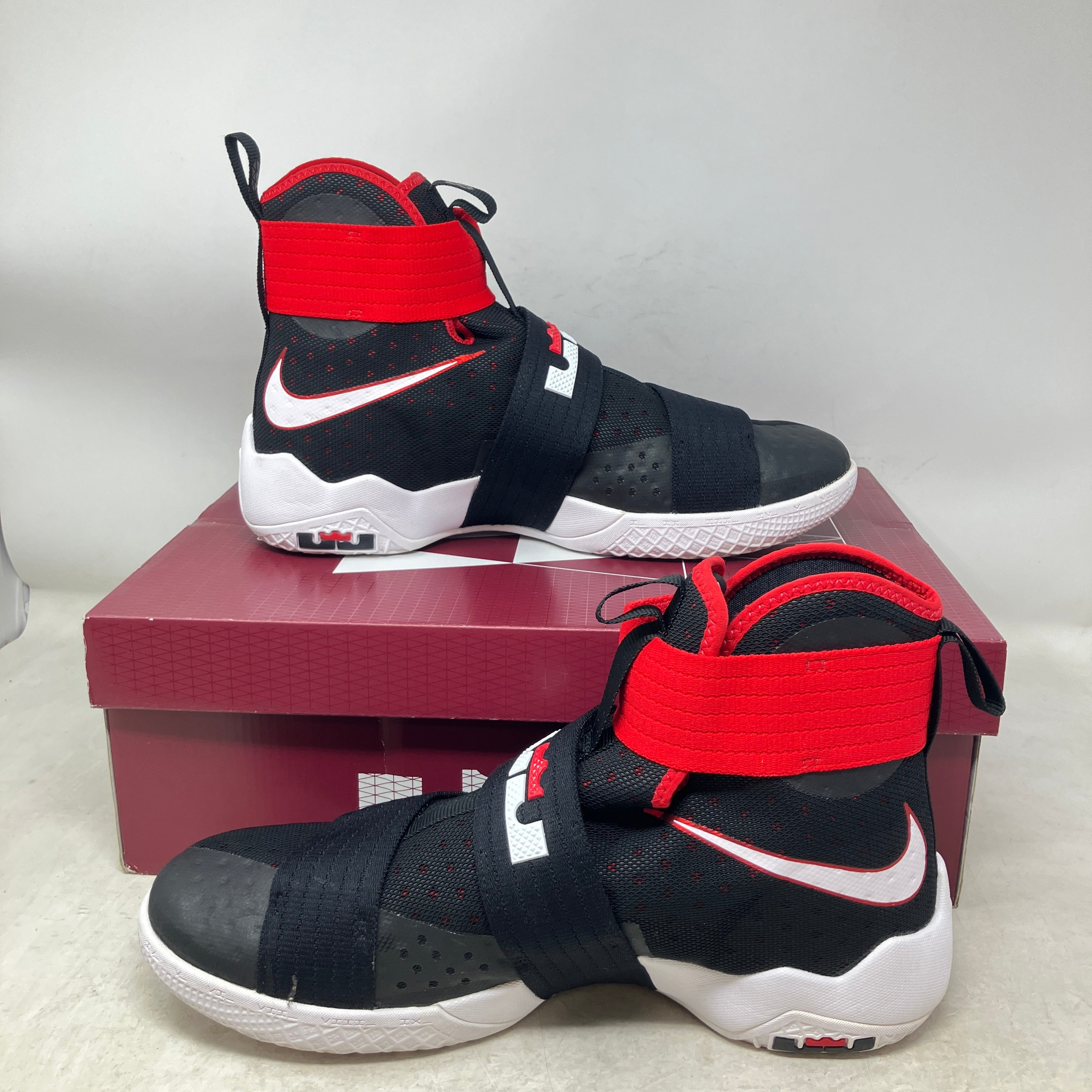 Nike LeBron Zoom Soldier 10 Black Red