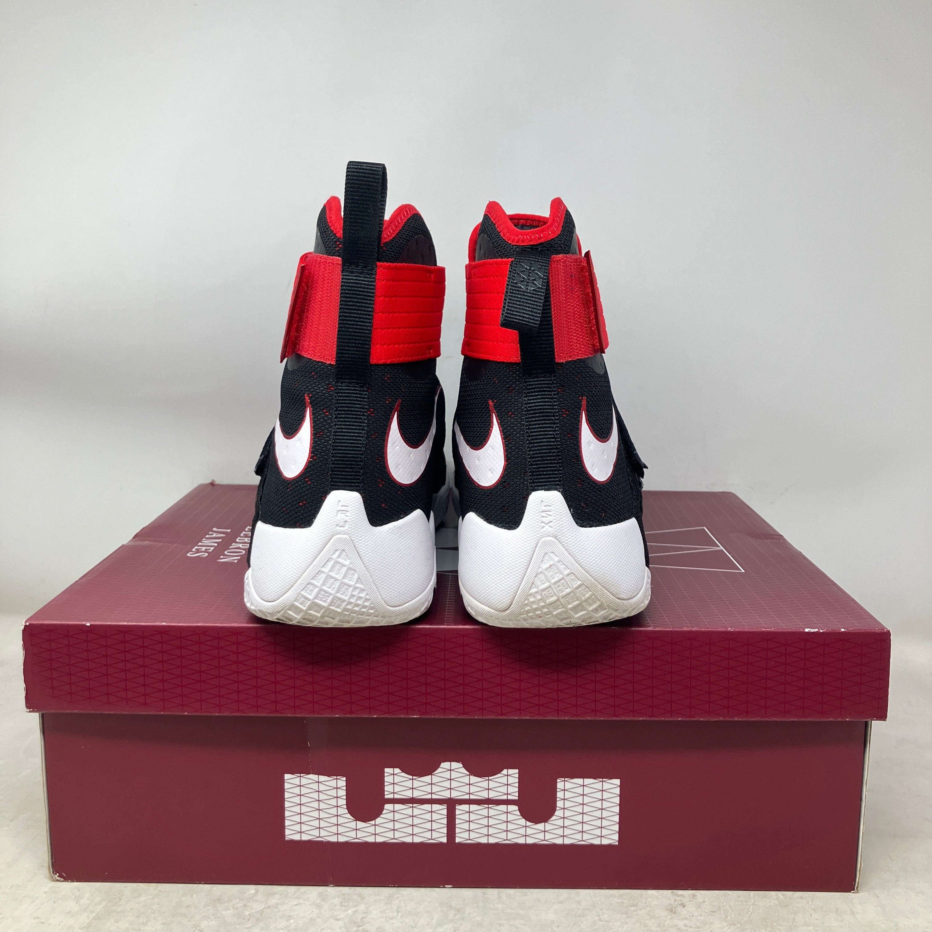 Nike LeBron Zoom Soldier 10 Black Red