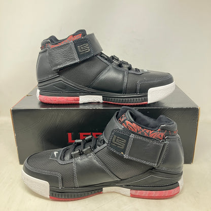 Nike LeBron Zoom 2 Black Crimson (2004)