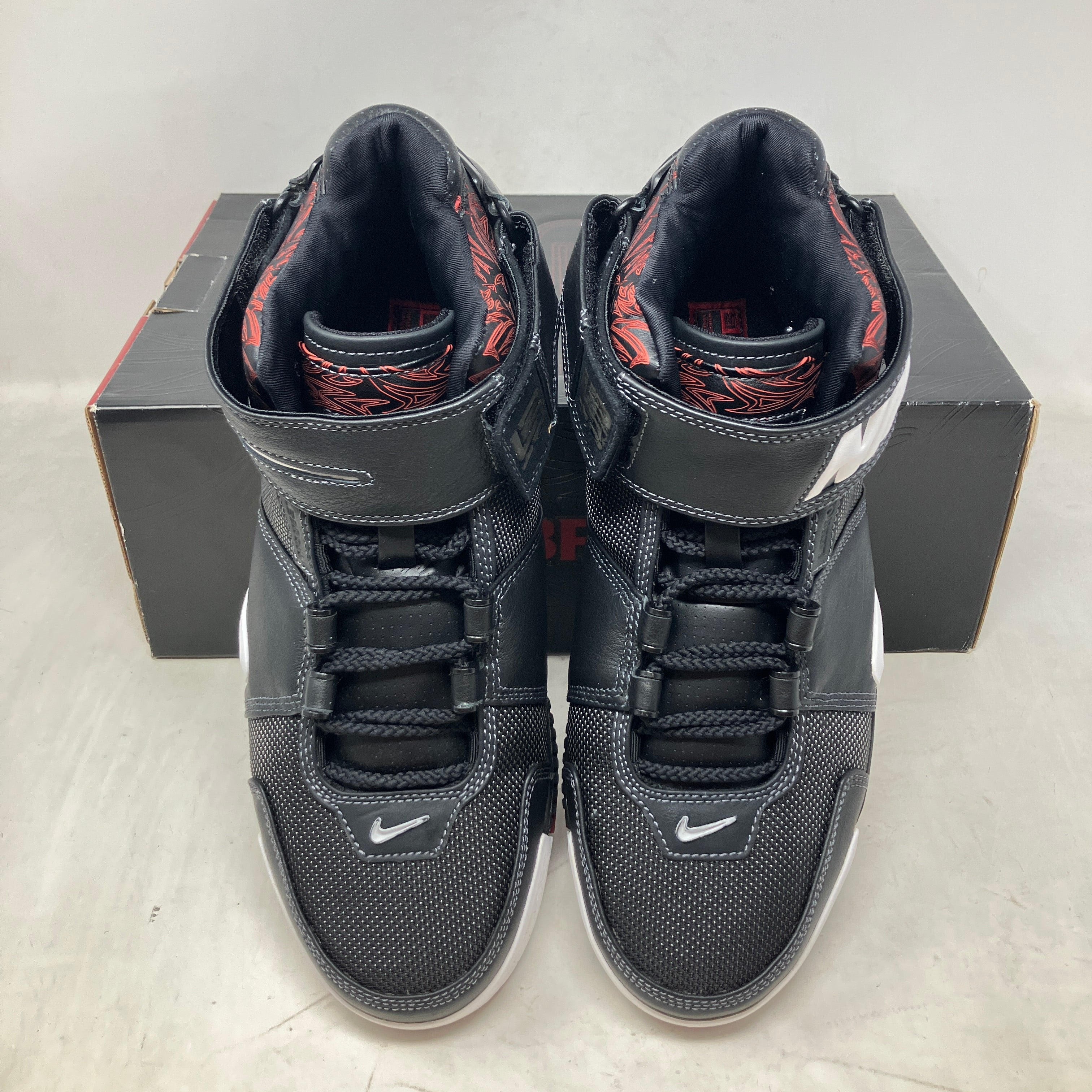 Nike LeBron Zoom 2 Black Crimson (2004)