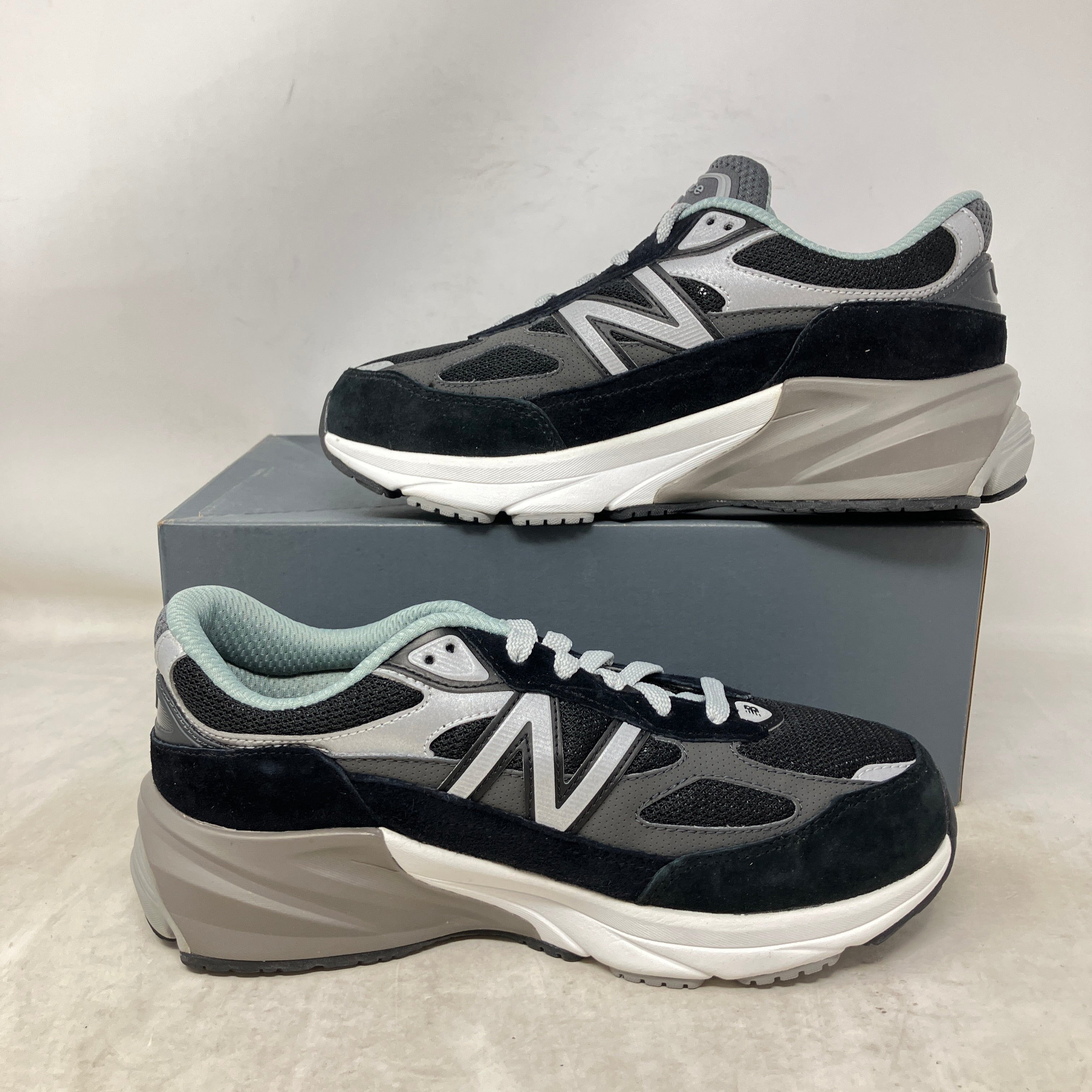 New Balance FuelCell 990v6 Black Silver (GS)