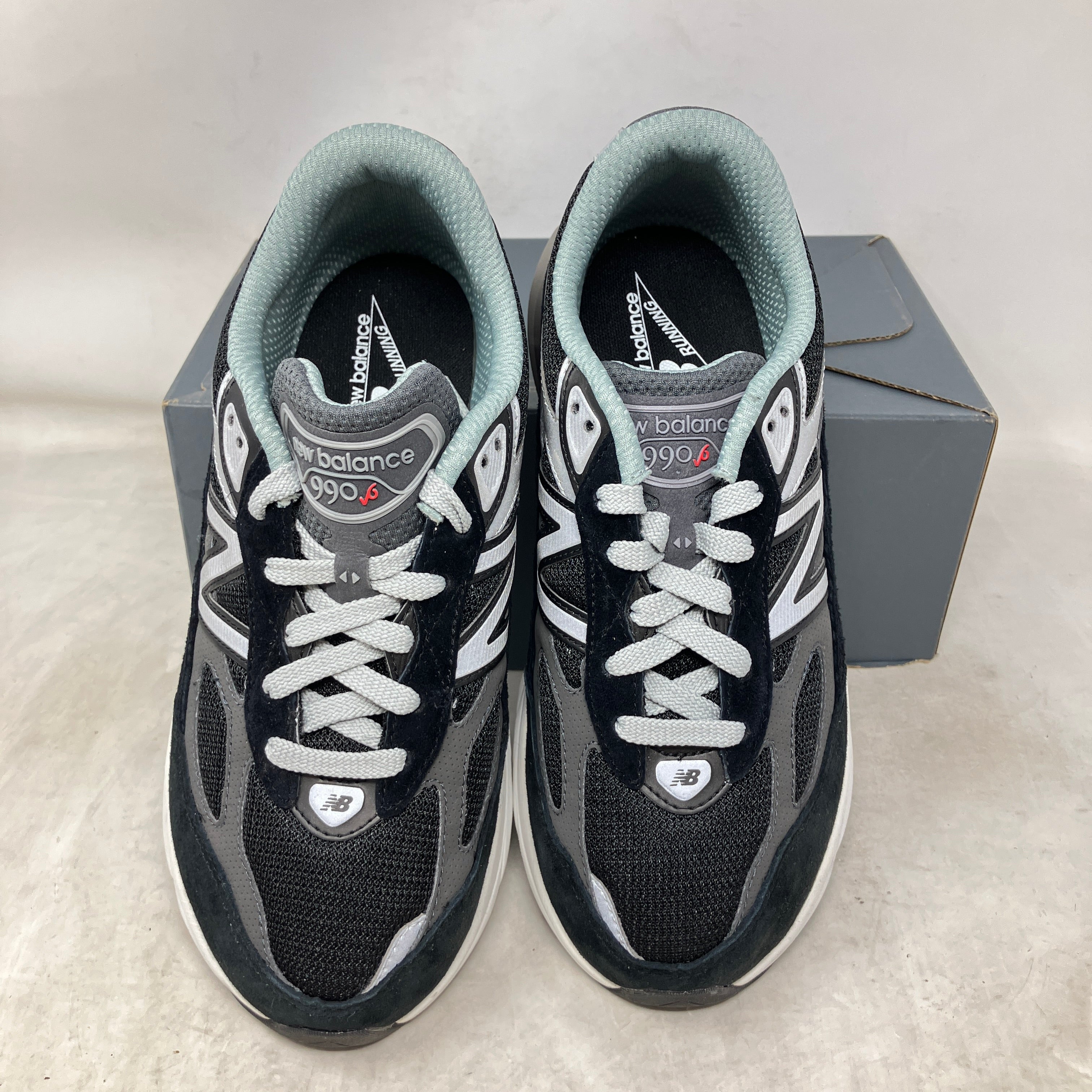 New Balance FuelCell 990v6 Black Silver (GS)