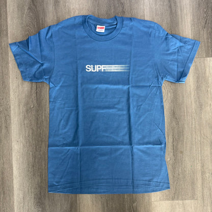 Supreme Motion Logo Tee (SS23) Faded Blue