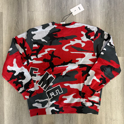 Supreme Nike Arc Crewneck Red Camo