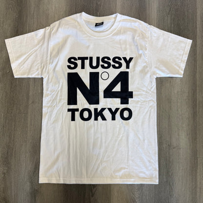 Stussy Number 4 Tokyo White