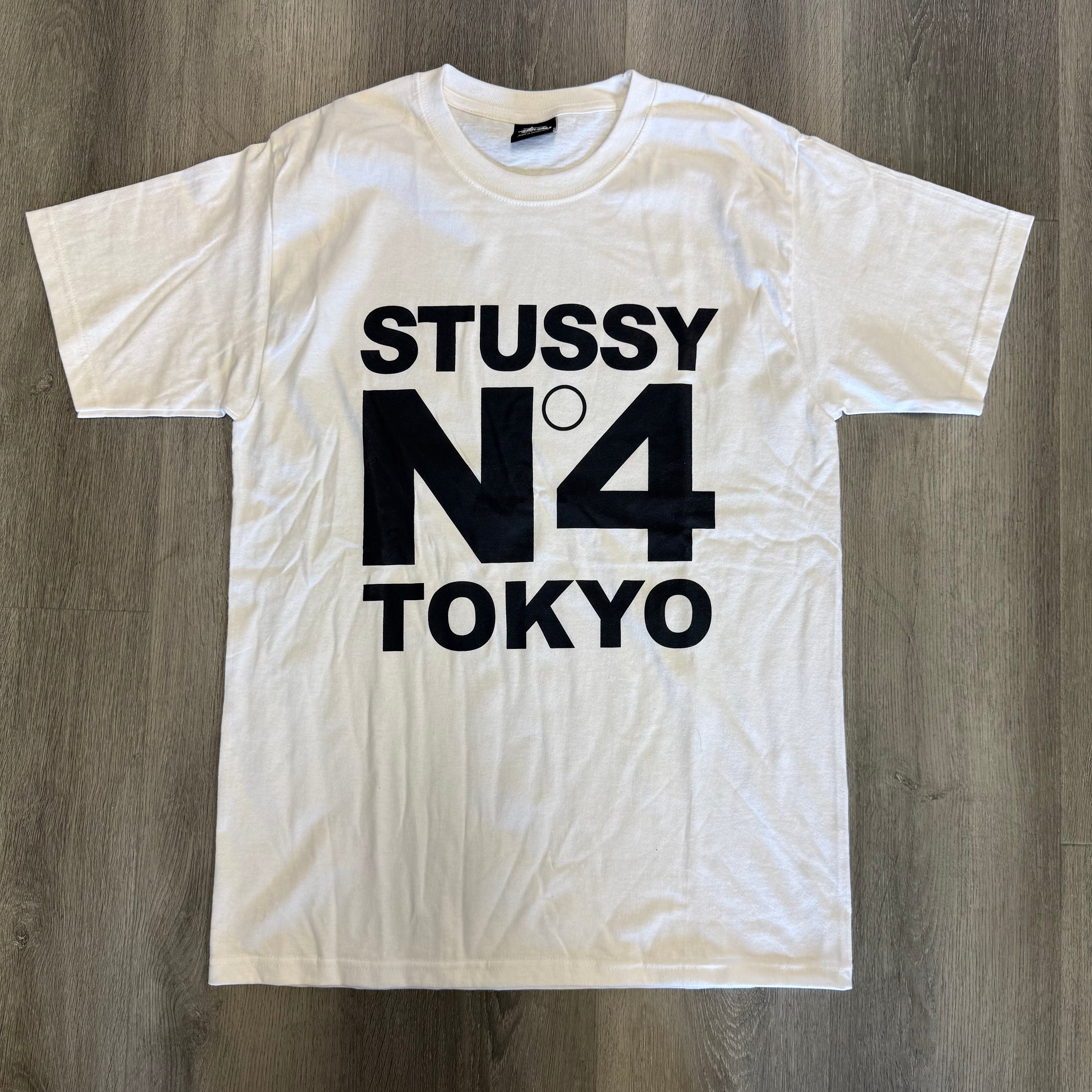 Stussy Number 4 Tokyo White