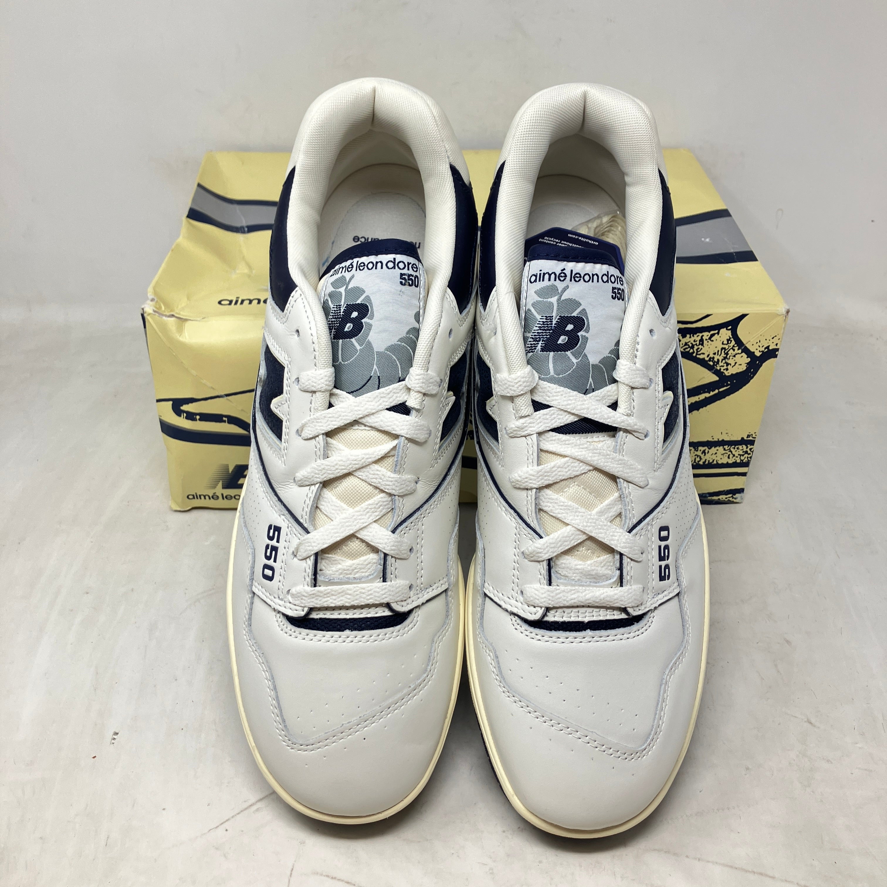 New Balance 550 Aime Leon Dore White Navy